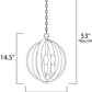 Provident 3-Light Chandelier Satin Nickel by Maxim Lighting
