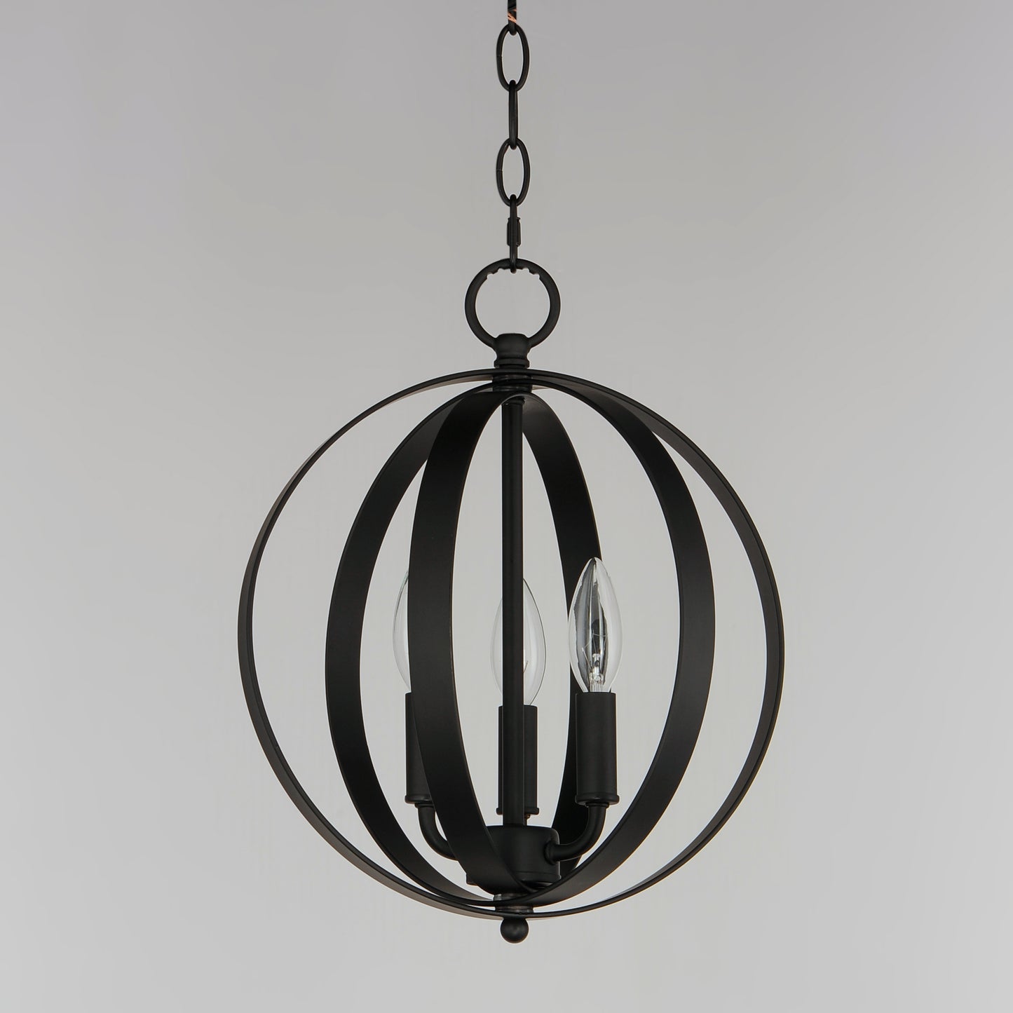 Provident 3-Light Chandelier Black by Maxim Lighting