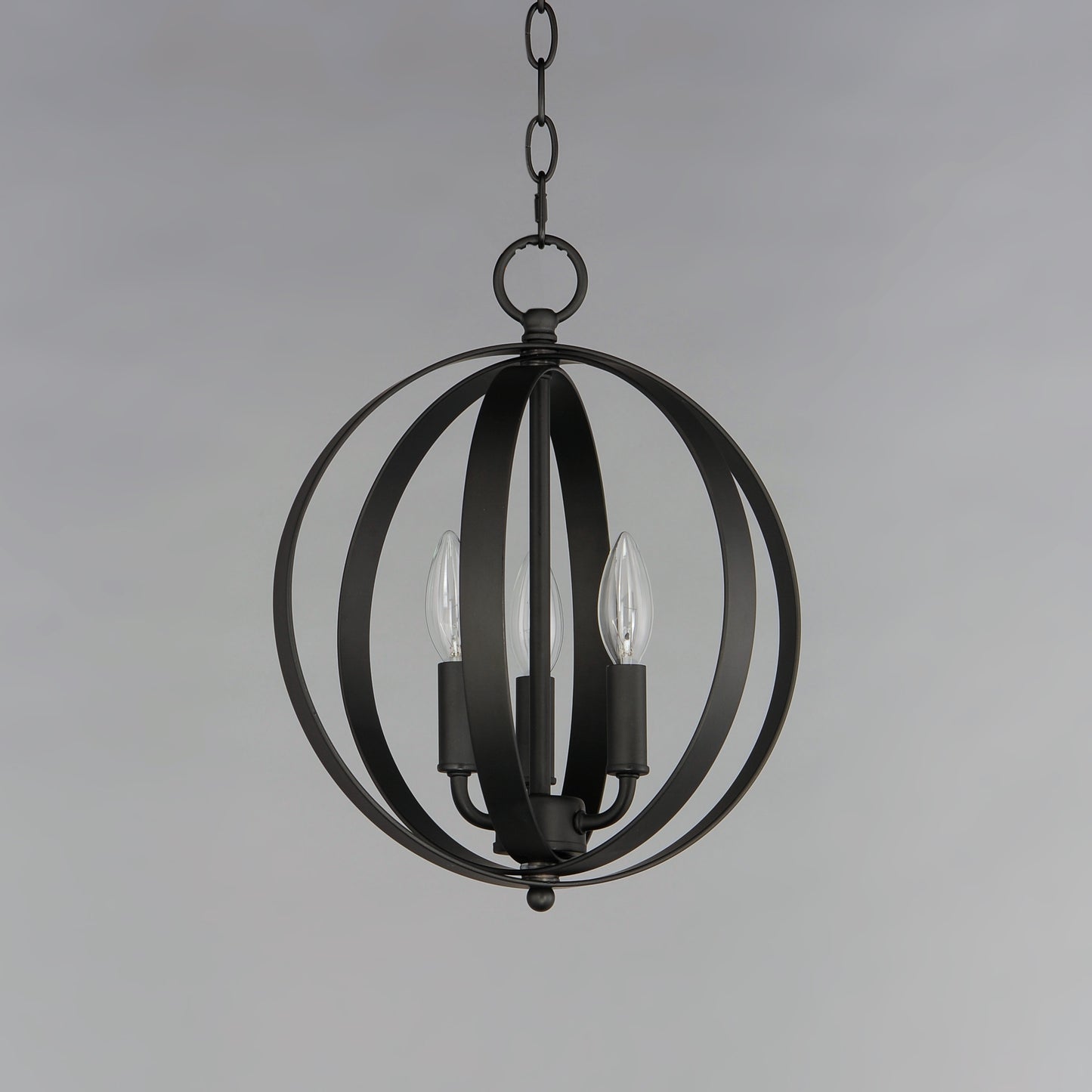 Provident 3-Light Chandelier Black by Maxim Lighting