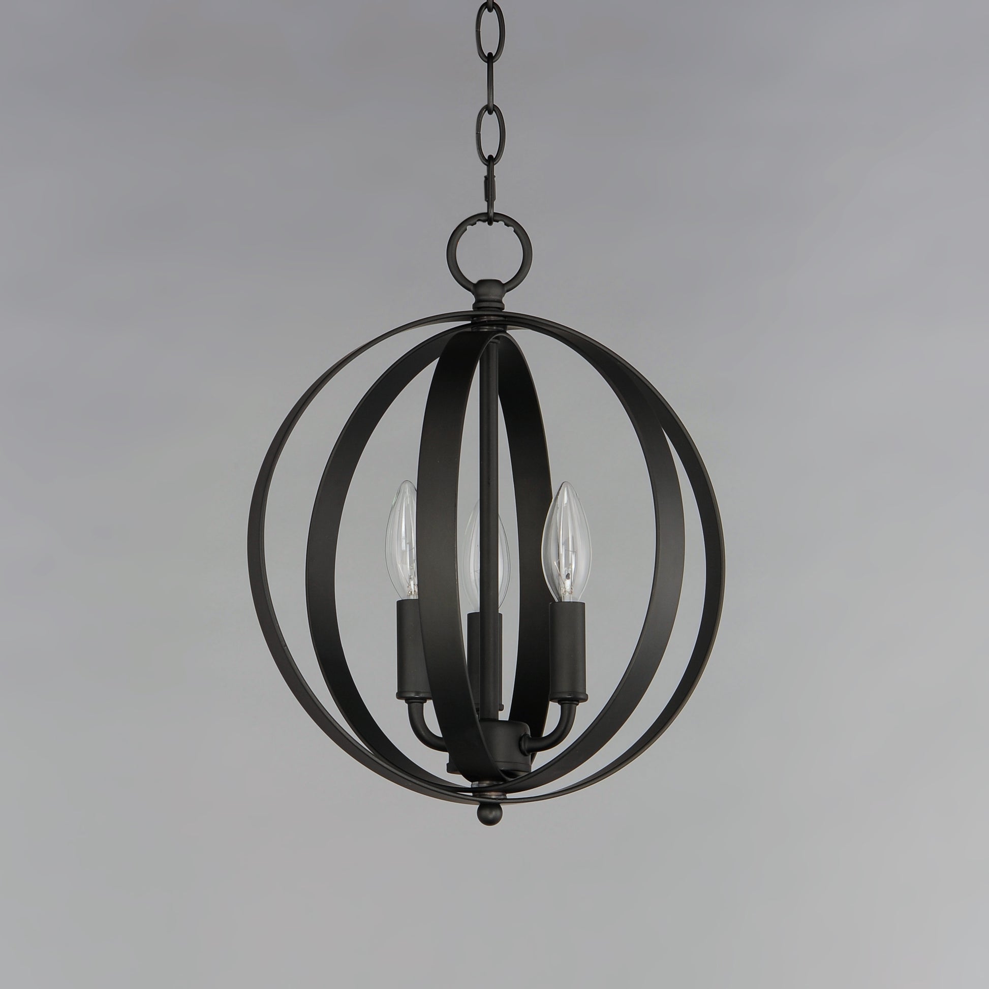 Provident 3-Light Chandelier Black by Maxim Lighting