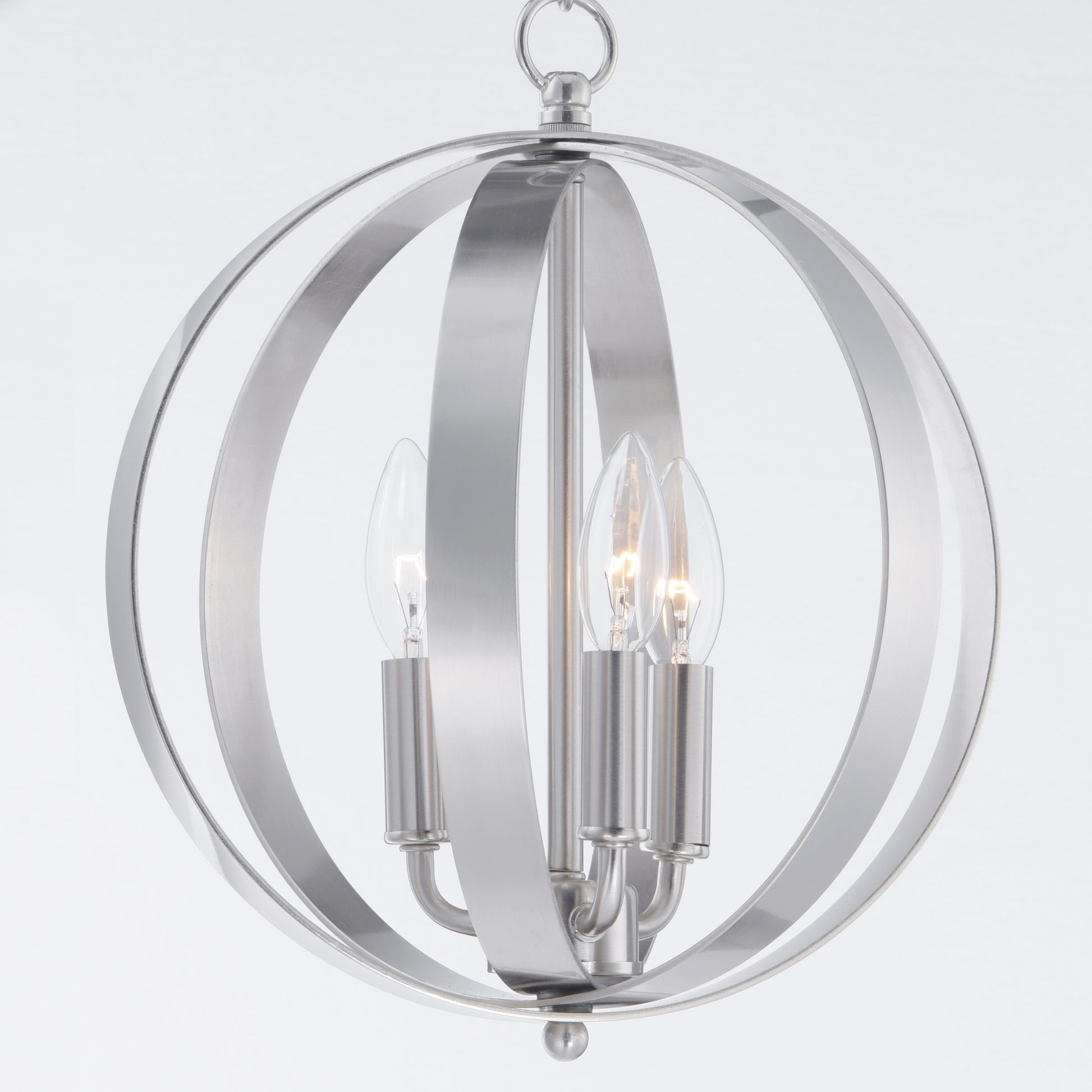 Provident 3-Light Chandelier Satin Nickel by Maxim Lighting