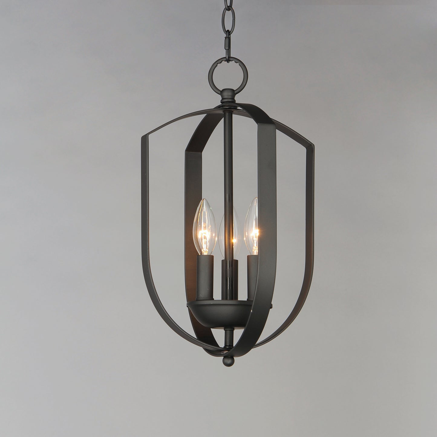 Provident 3-Light Chandelier Black by Maxim Lighting