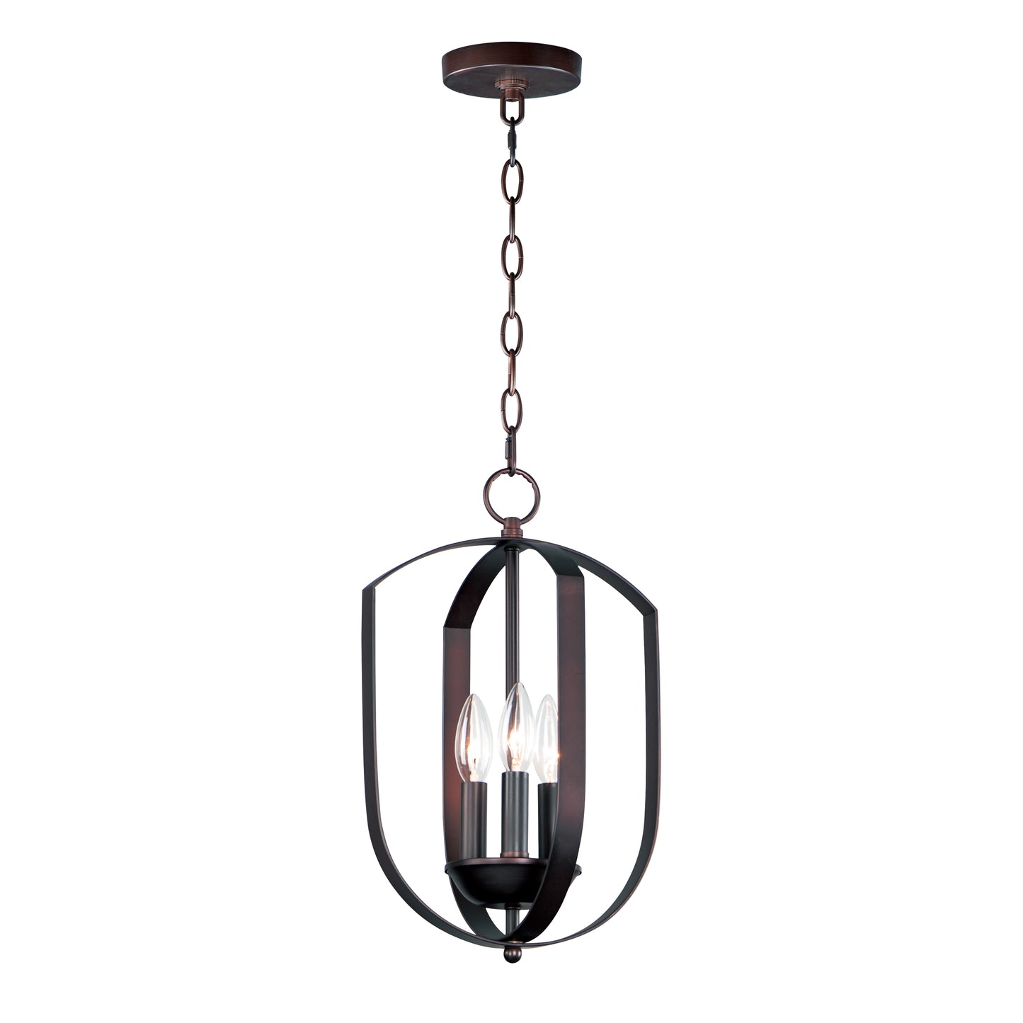 Provident 3-Light Chandelier Oil Rubbed Bronze by Maxim Lighting