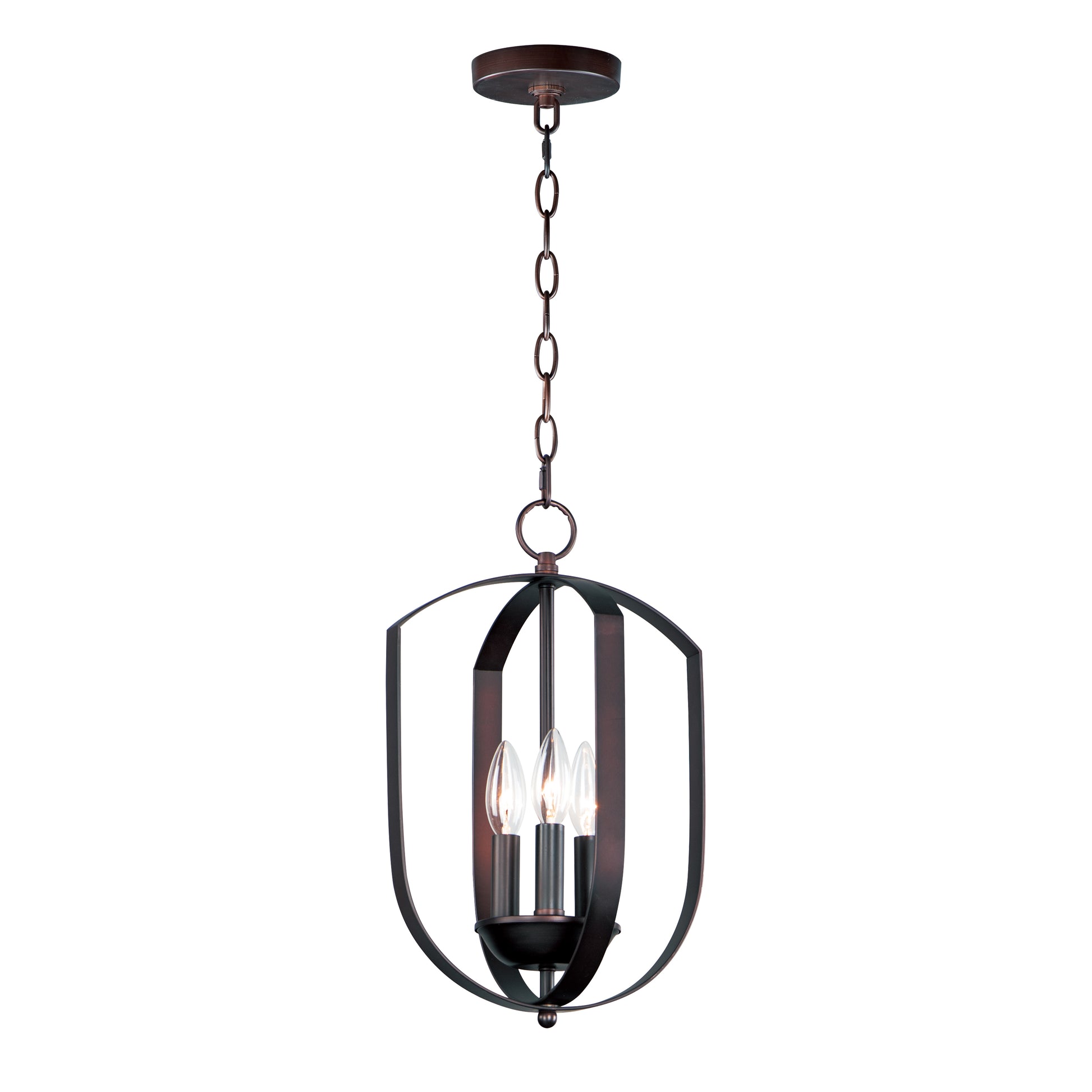 Provident 3-Light Chandelier Oil Rubbed Bronze by Maxim Lighting