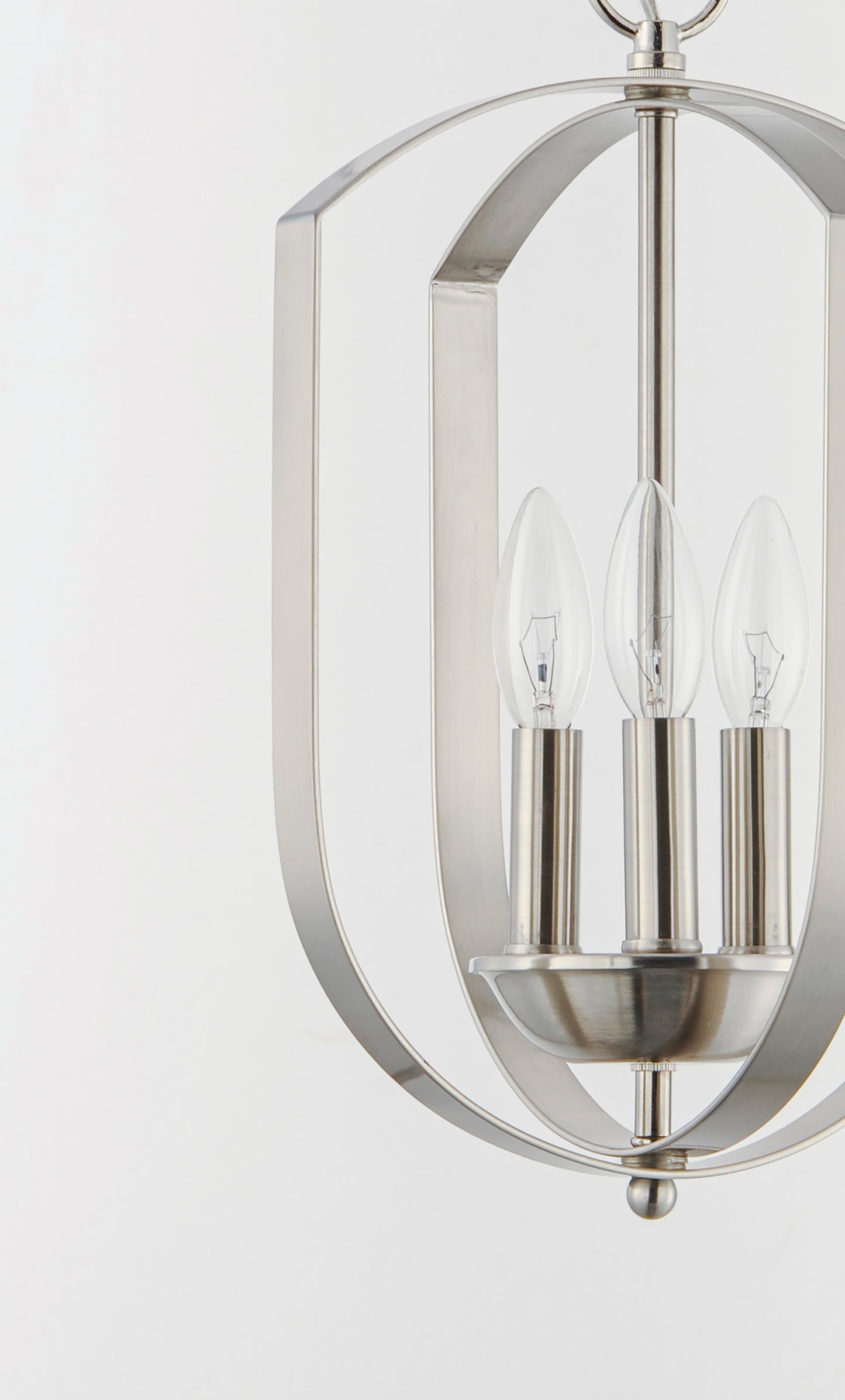 Provident 3-Light Chandelier Satin Nickel by Maxim Lighting