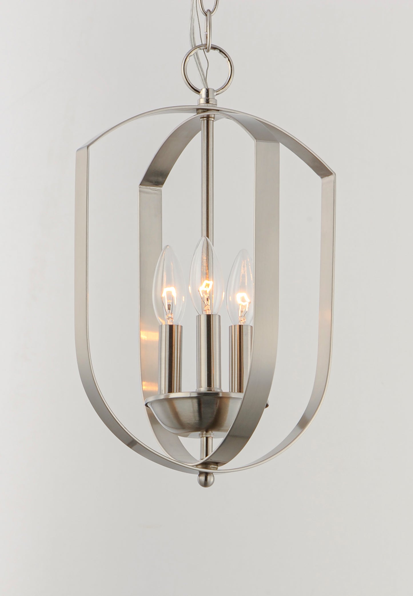 Provident 3-Light Chandelier Satin Nickel by Maxim Lighting