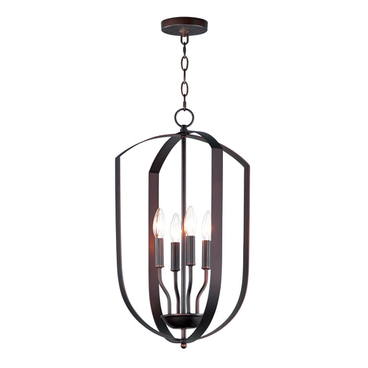 Provident 4-Light Chandelier Oil Rubbed Bronze by Maxim Lighting