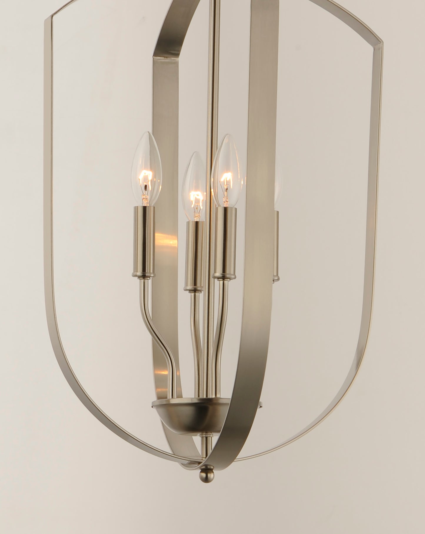 Provident 4-Light Chandelier Satin Nickel by Maxim Lighting