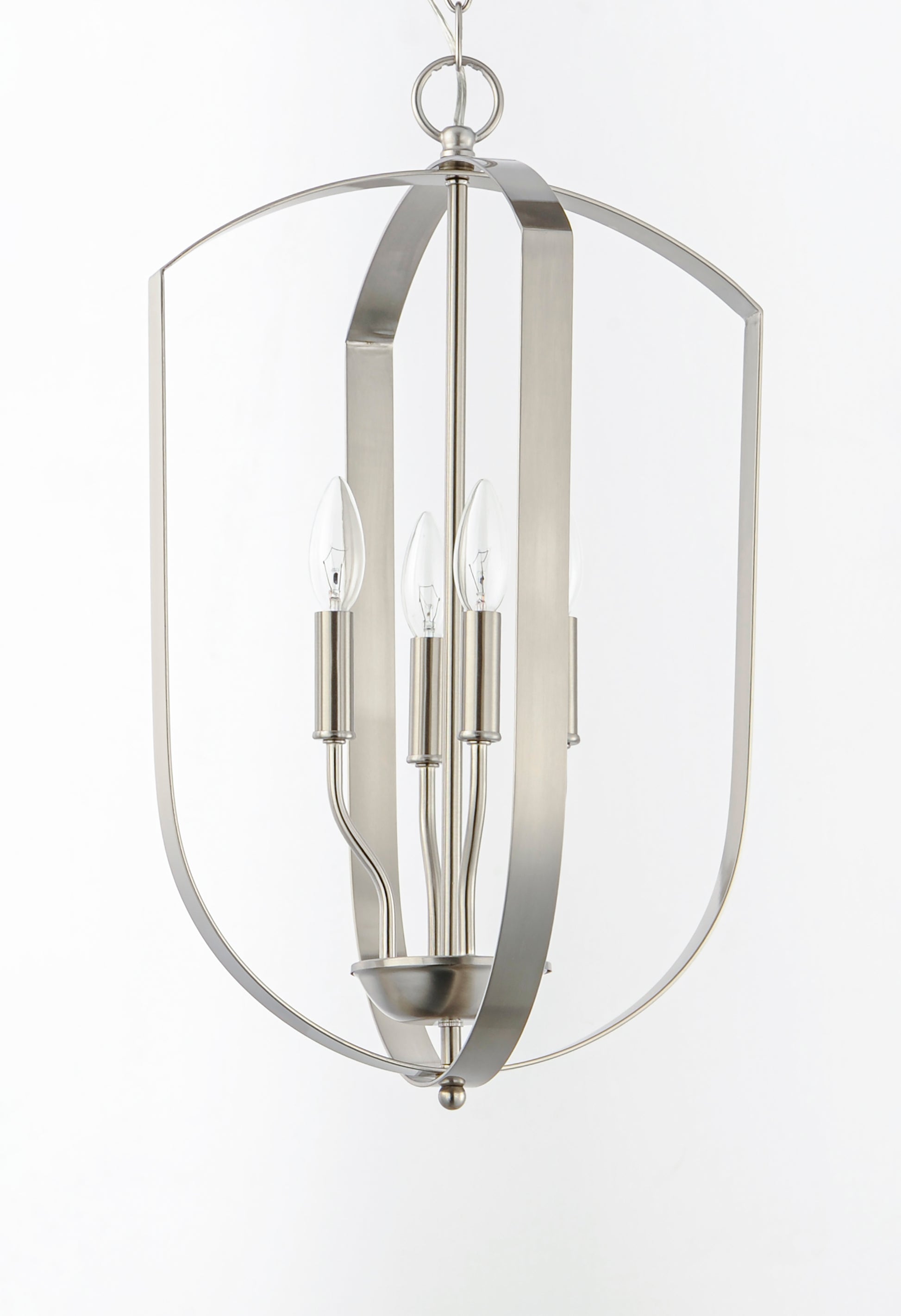 Provident 4-Light Chandelier Satin Nickel by Maxim Lighting