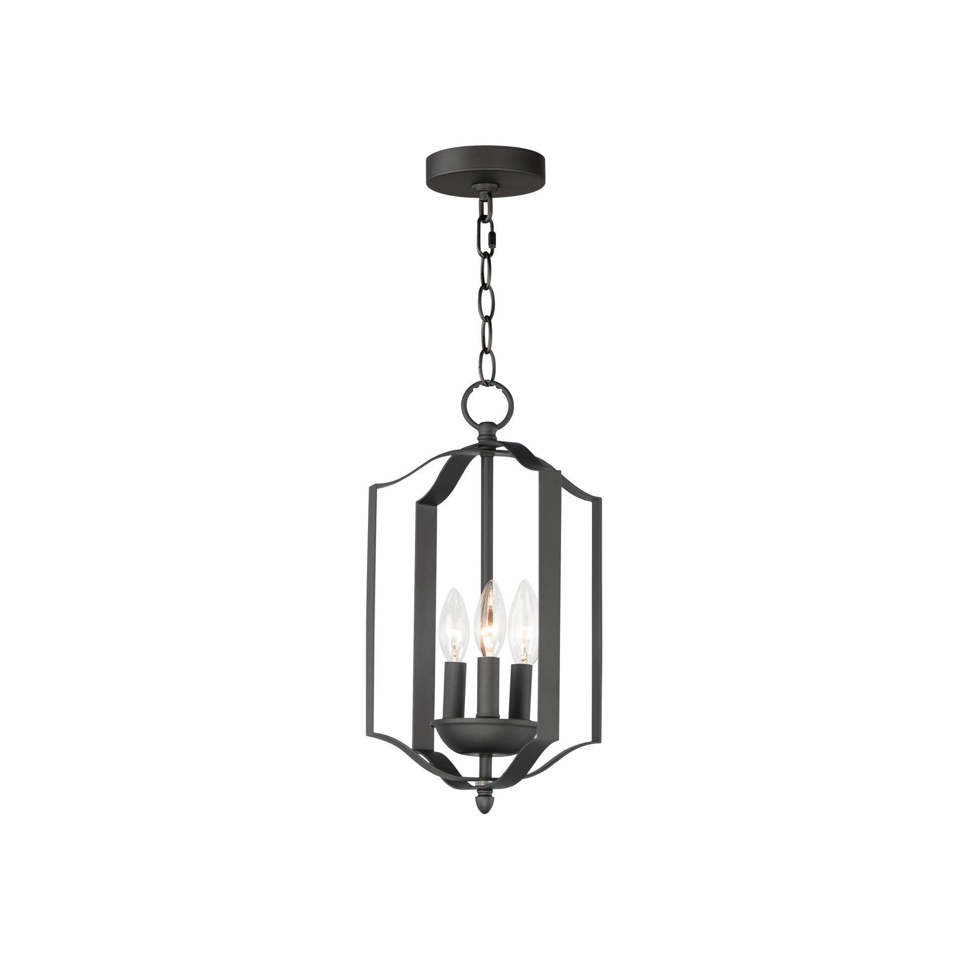 Provident 3-Light Chandelier Black by Maxim Lighting