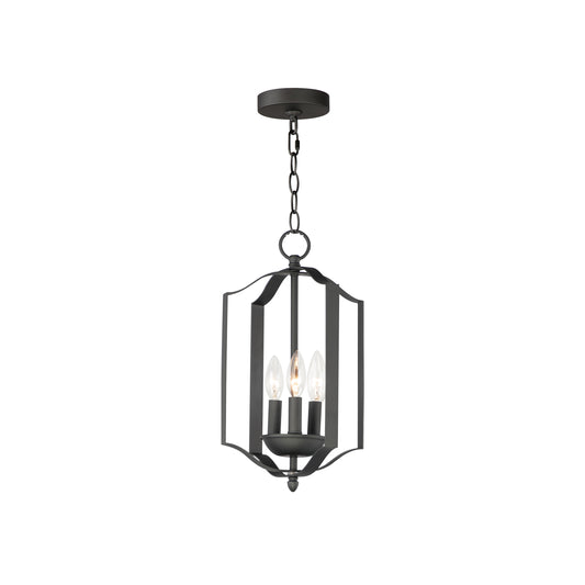 Provident 3-Light Chandelier Black by Maxim Lighting