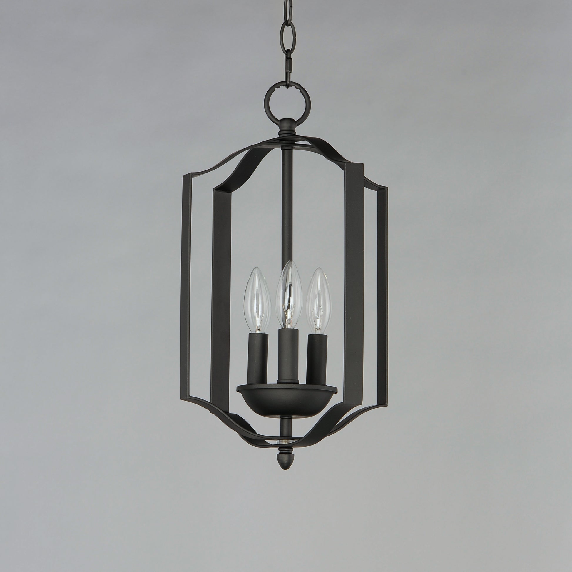 Provident 3-Light Chandelier Black by Maxim Lighting