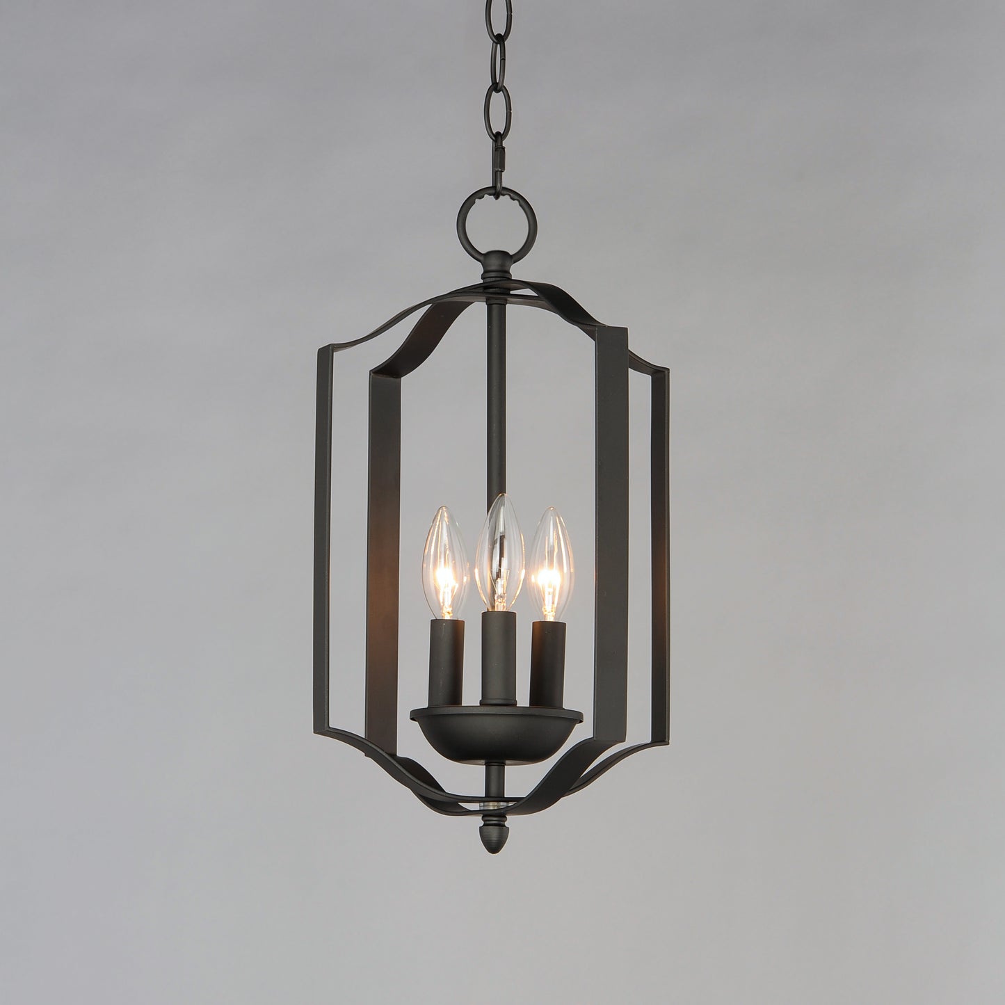 Provident 3-Light Chandelier Black by Maxim Lighting