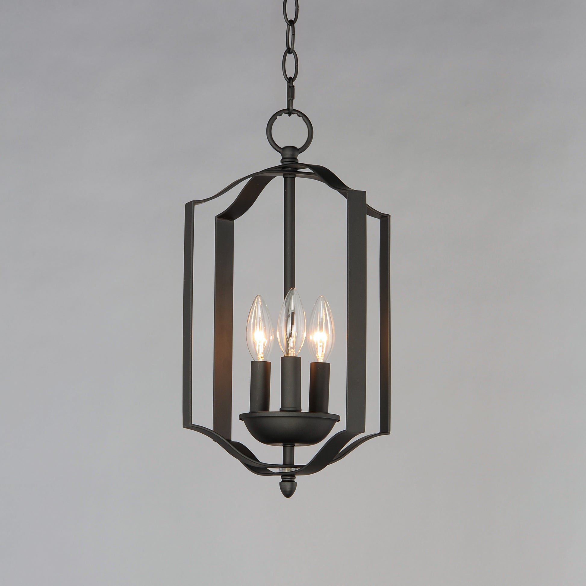 Provident 3-Light Chandelier Black by Maxim Lighting