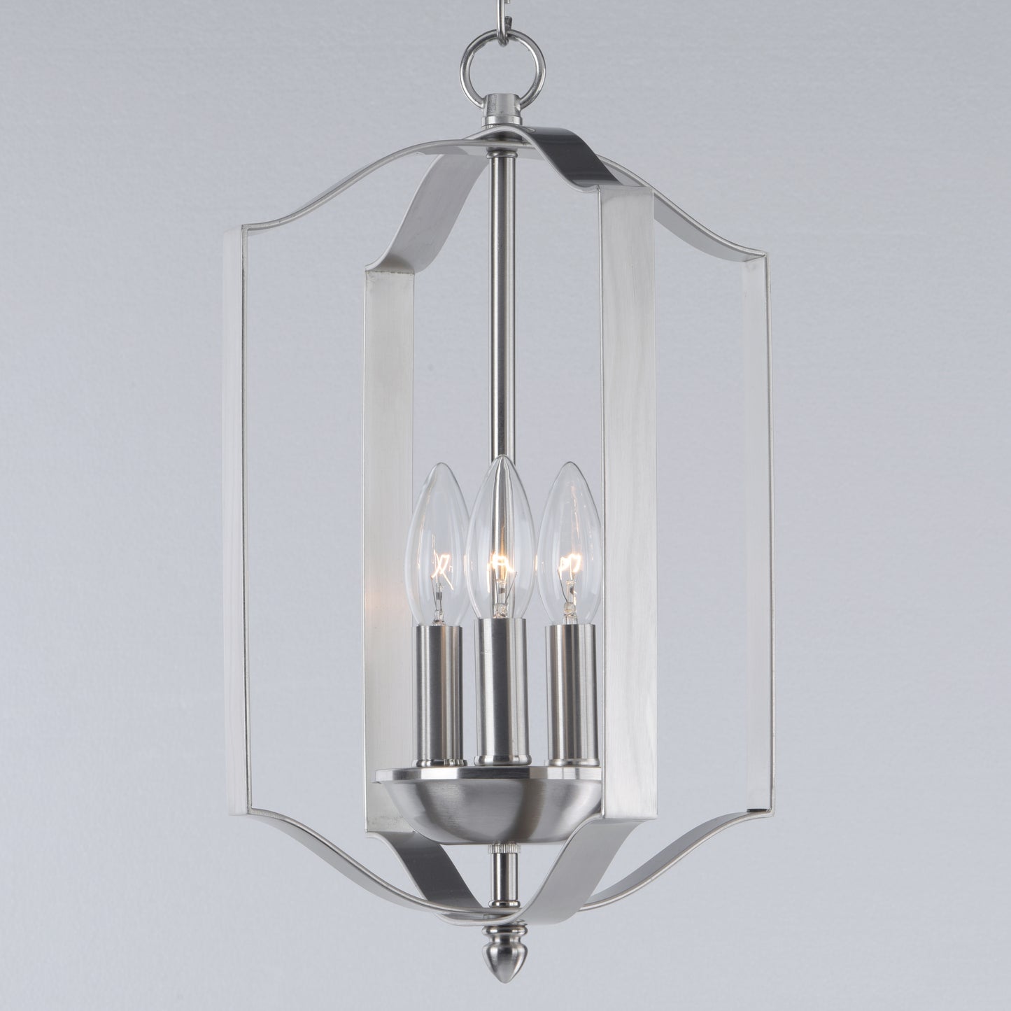 Provident 3-Light Chandelier Satin Nickel by Maxim Lighting