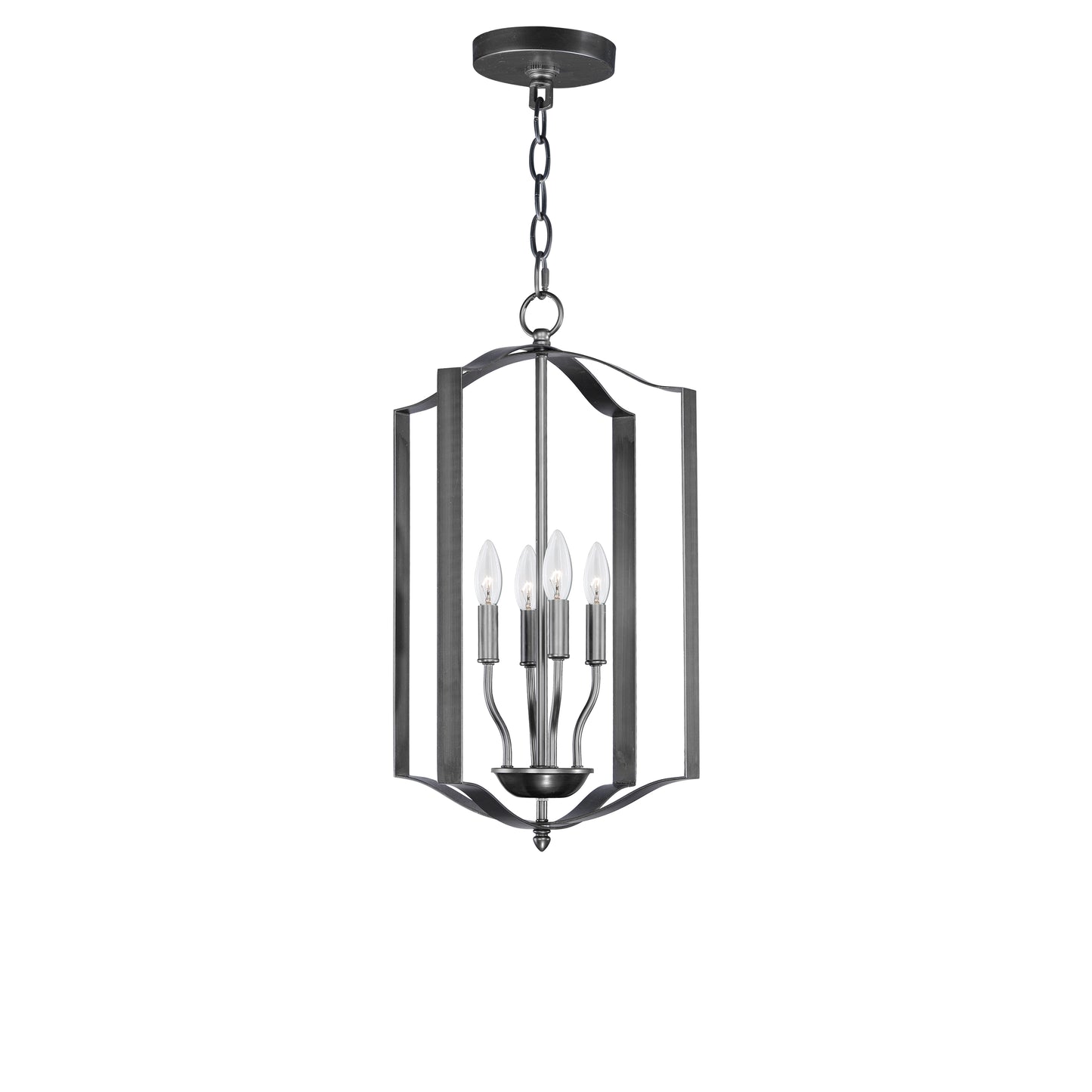 Provident 4-Light Chandelier Black by Maxim Lighting