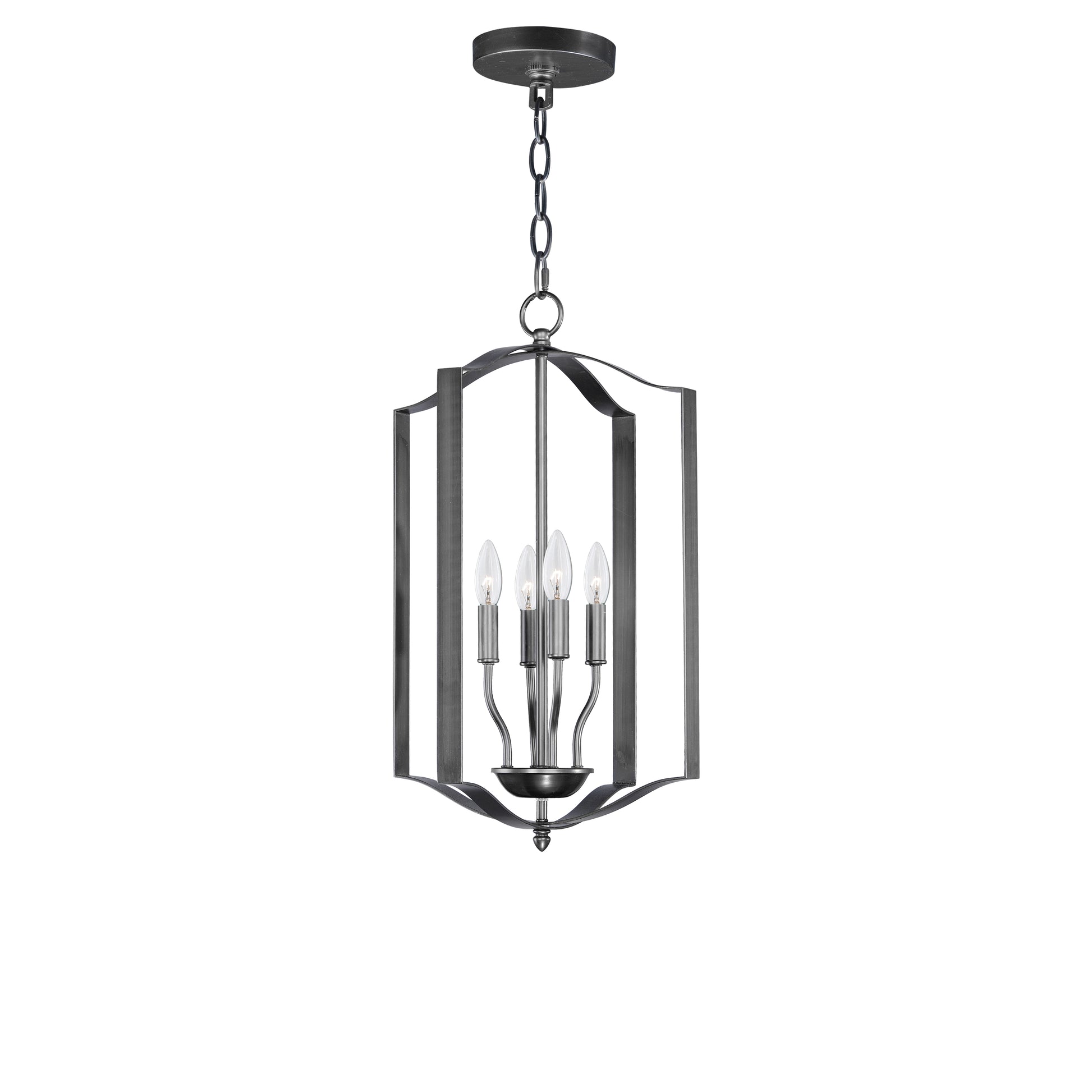 Provident 4-Light Chandelier Black by Maxim Lighting