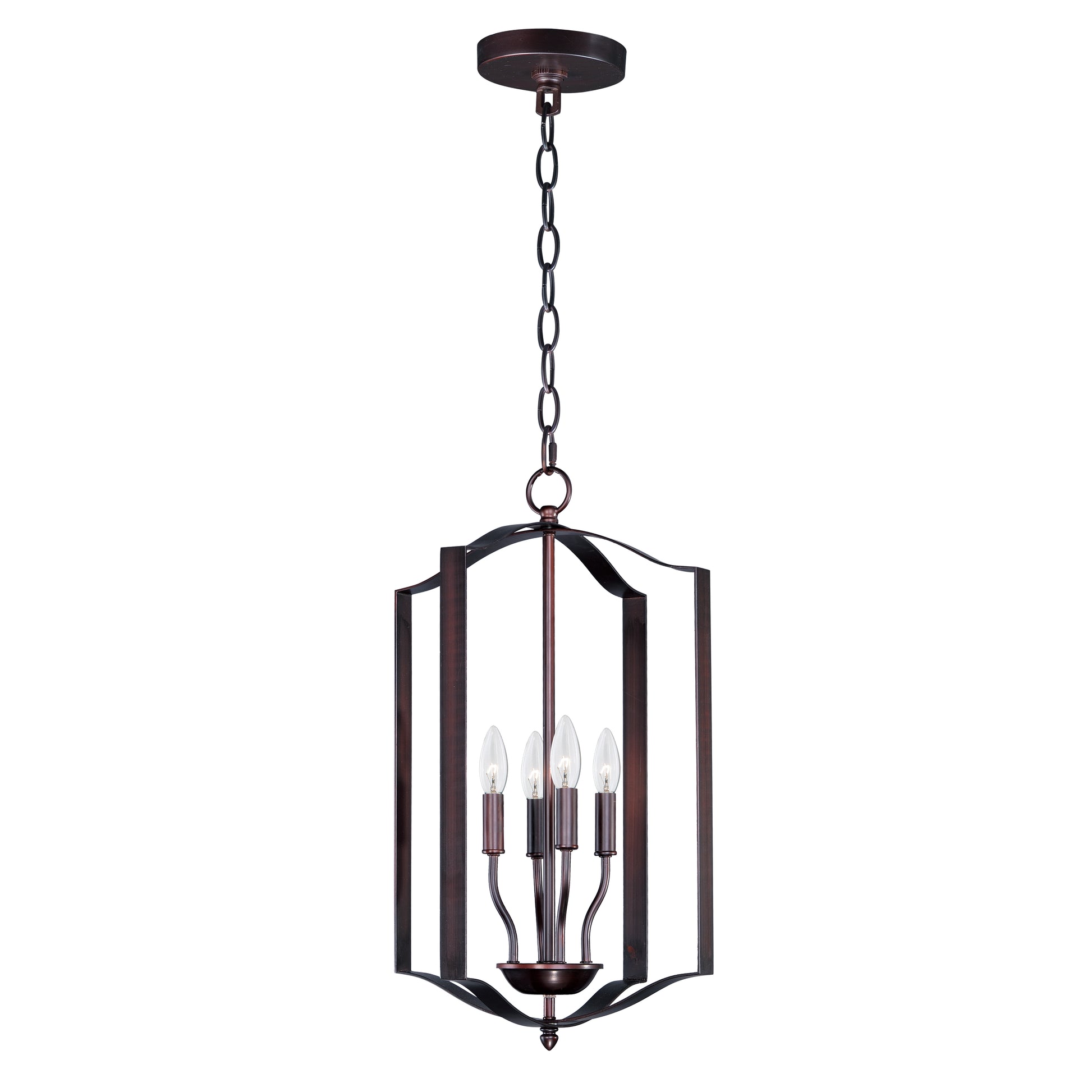 Provident 4-Light Chandelier Oil Rubbed Bronze by Maxim Lighting