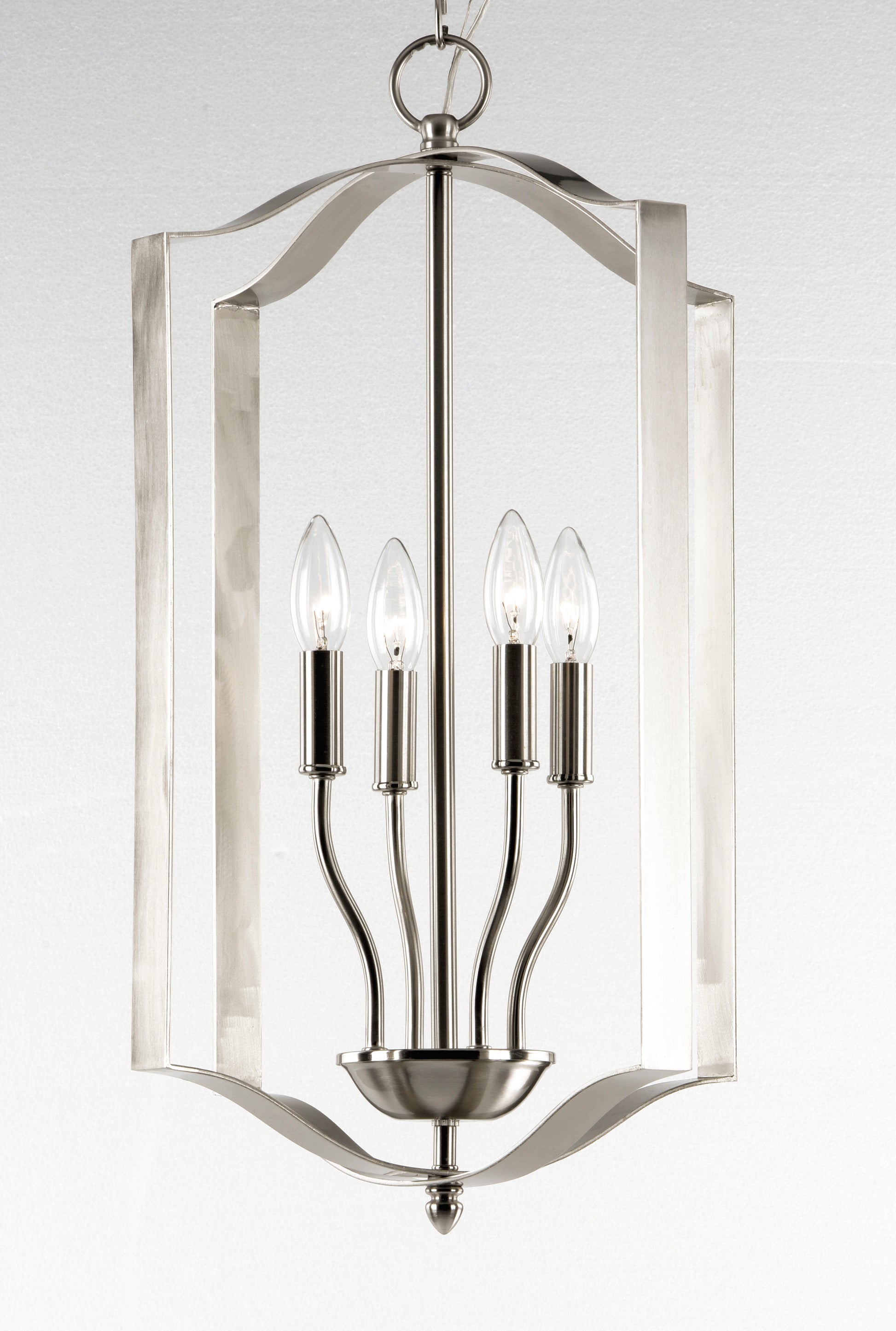 Provident 4-Light Chandelier Satin Nickel by Maxim Lighting