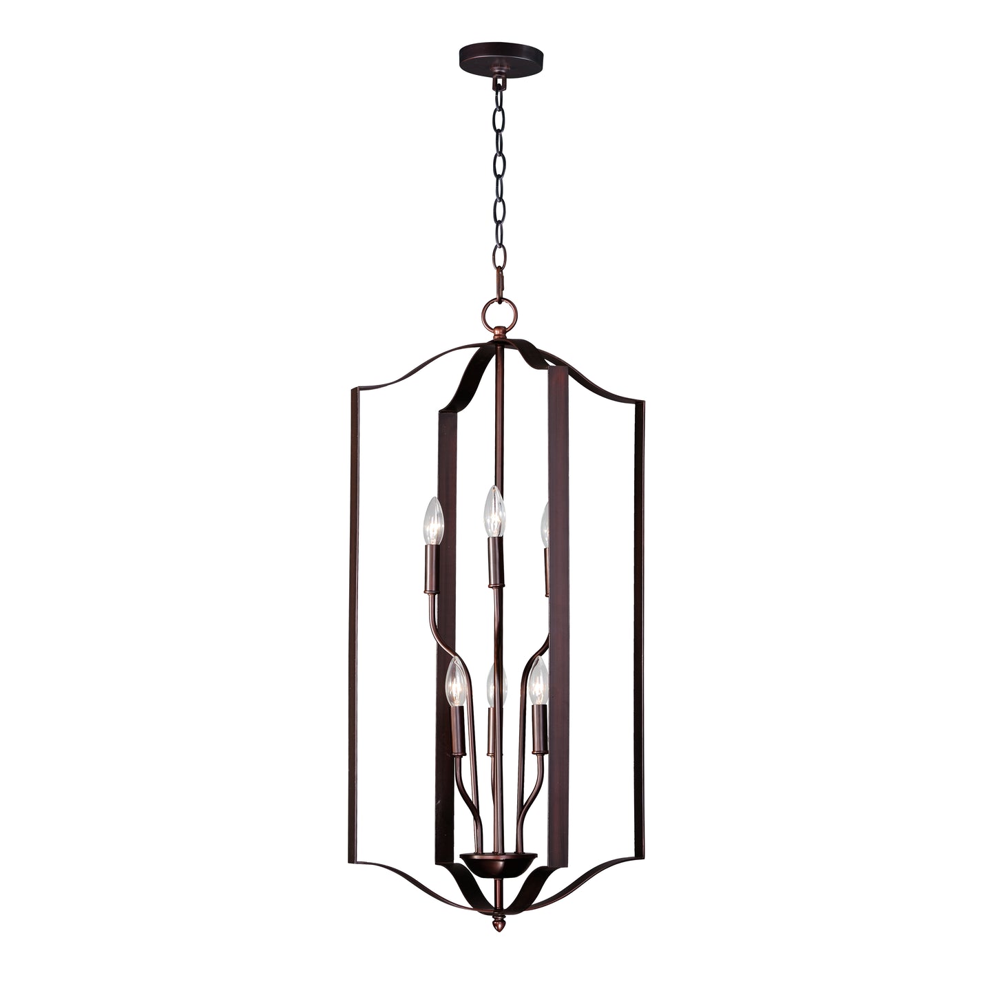 Provident 6-Light Chandelier Oil Rubbed Bronze by Maxim Lighting
