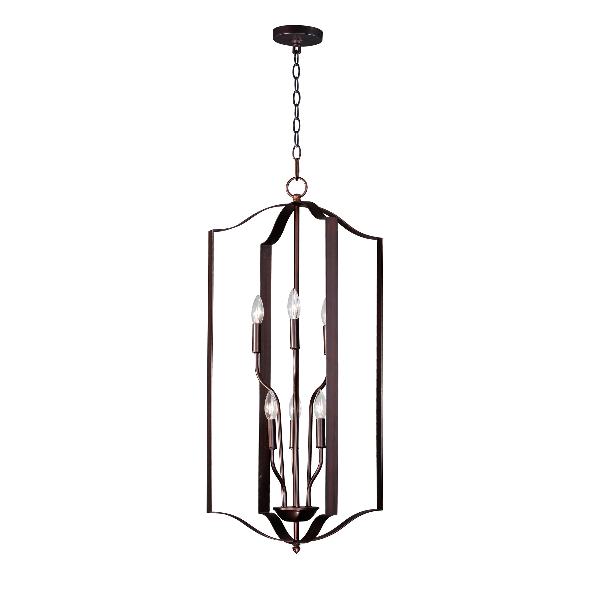 Provident 6-Light Chandelier Oil Rubbed Bronze by Maxim Lighting