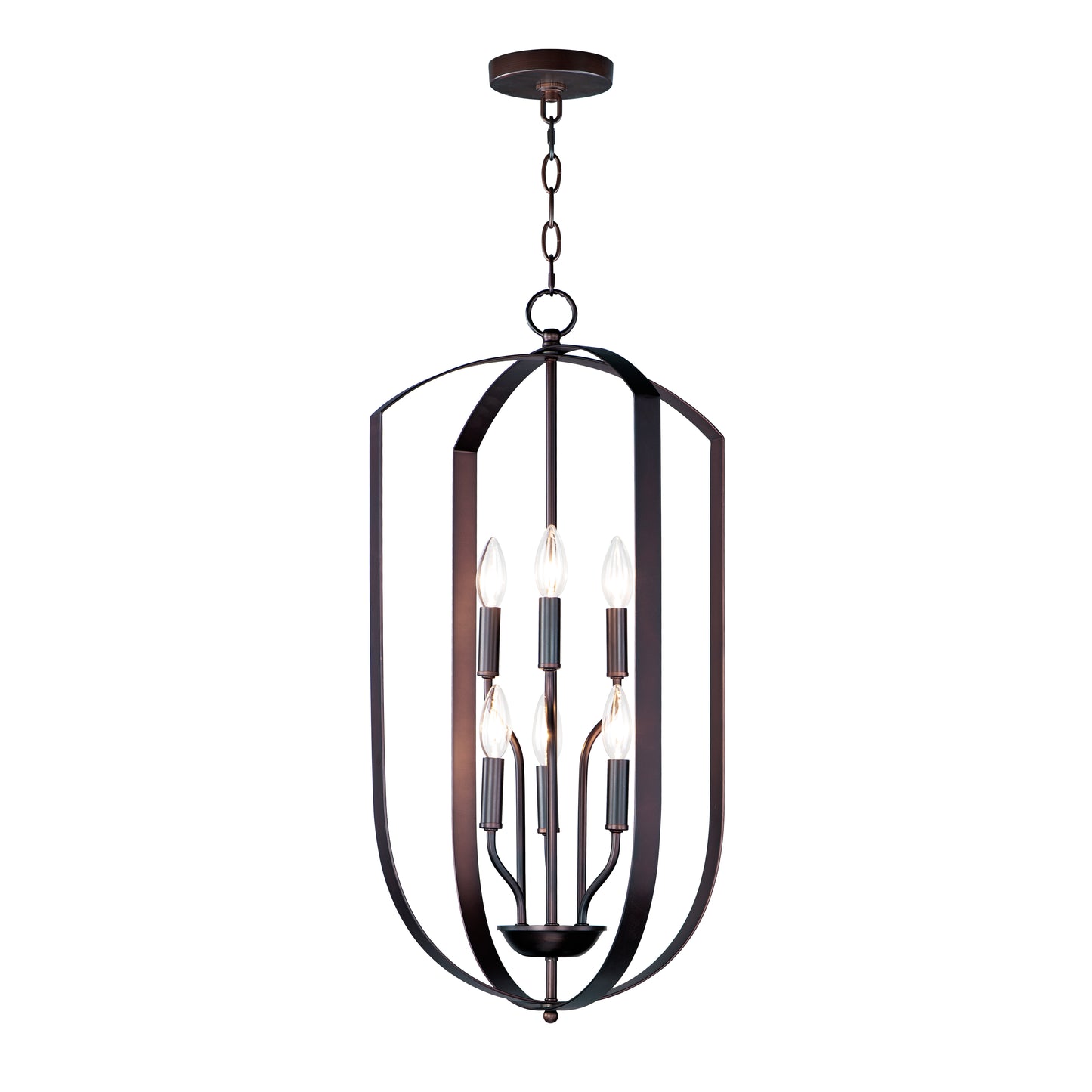 Provident 6-Light Chandelier Oil Rubbed Bronze by Maxim Lighting