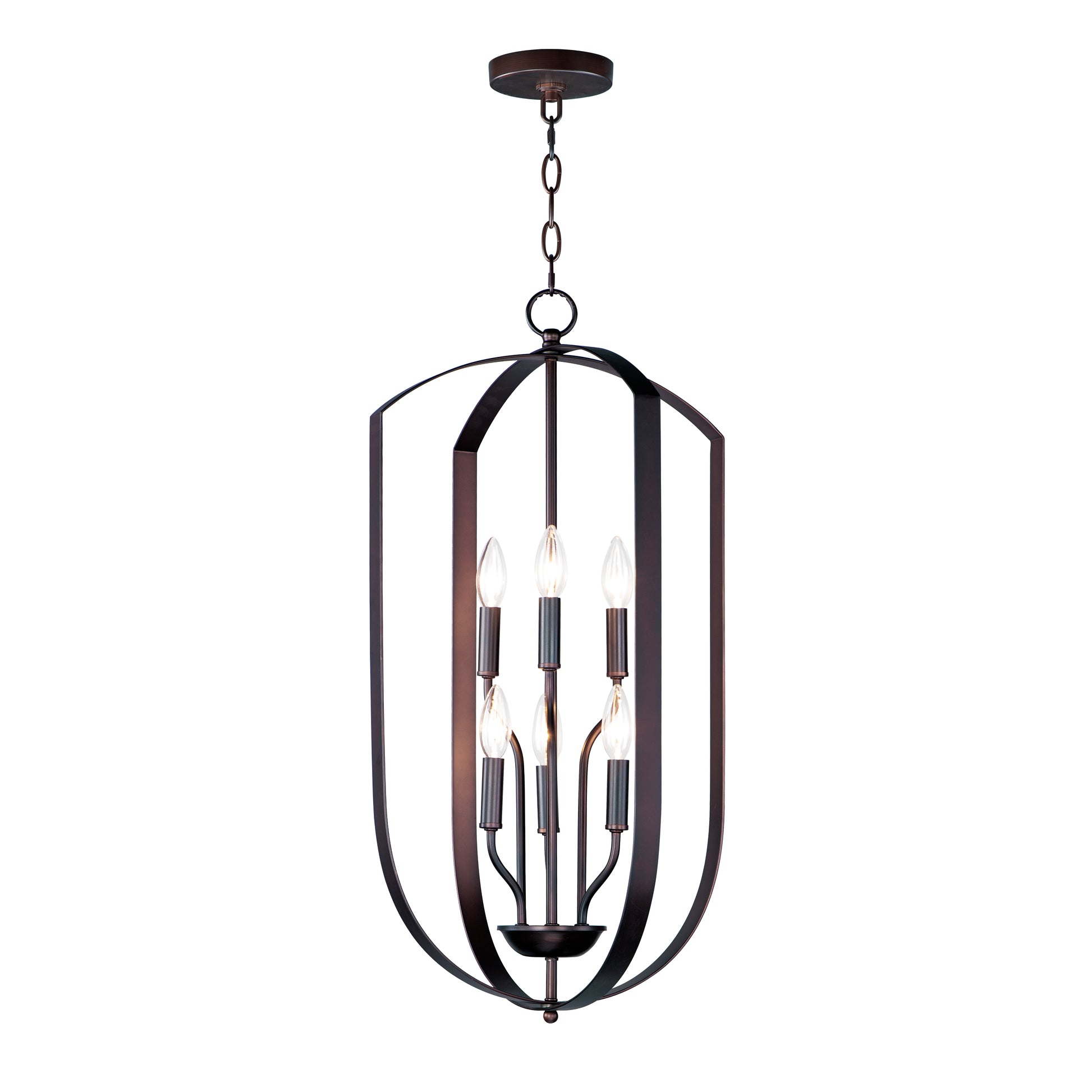 Provident 6-Light Chandelier Oil Rubbed Bronze by Maxim Lighting