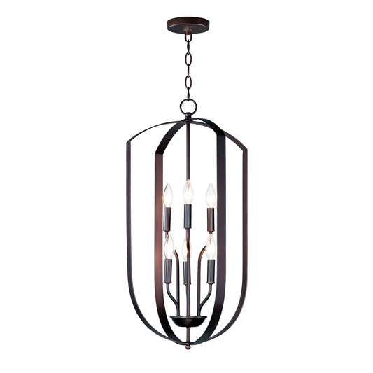 Provident 6-Light Chandelier Oil Rubbed Bronze by Maxim Lighting