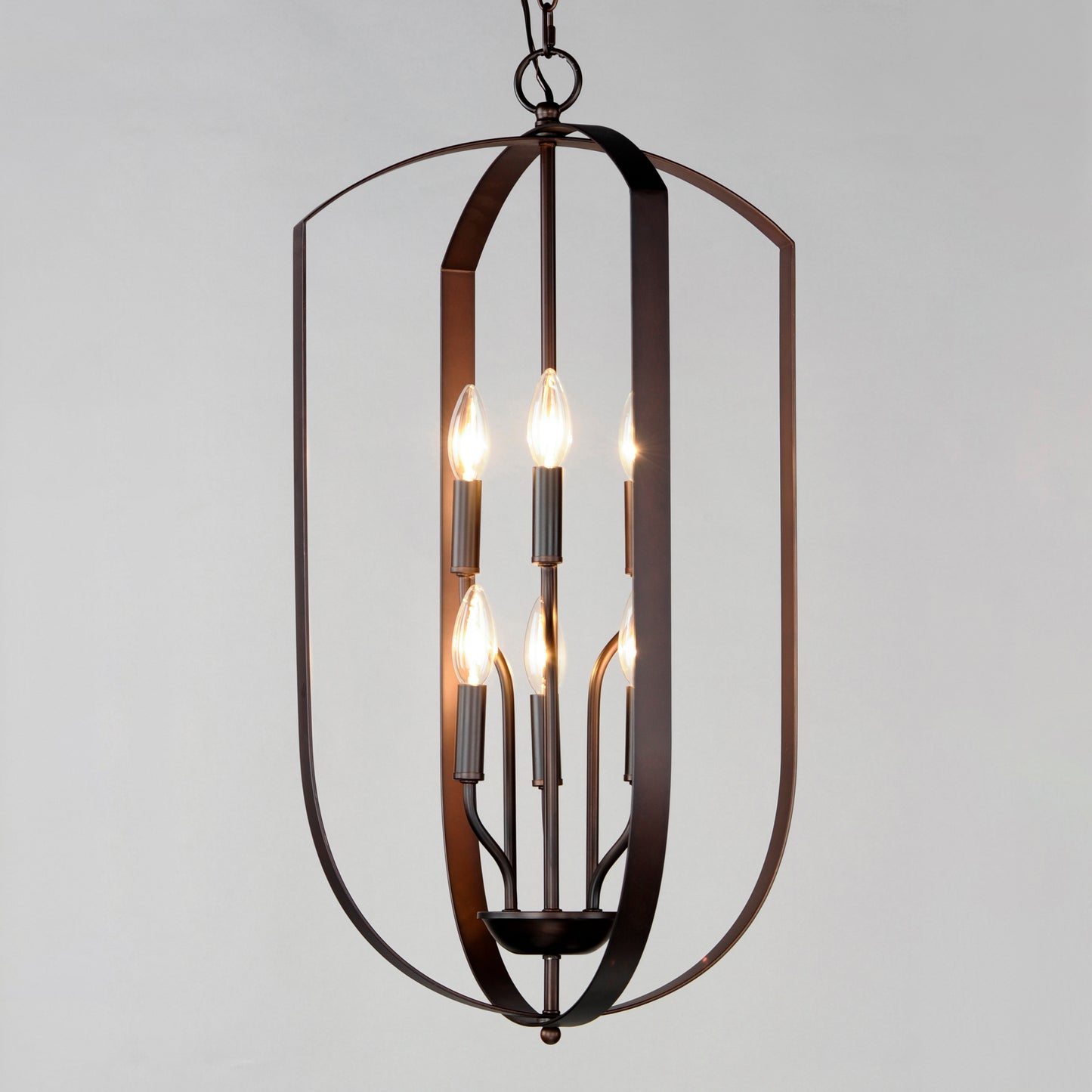 Provident 6-Light Chandelier Oil Rubbed Bronze by Maxim Lighting