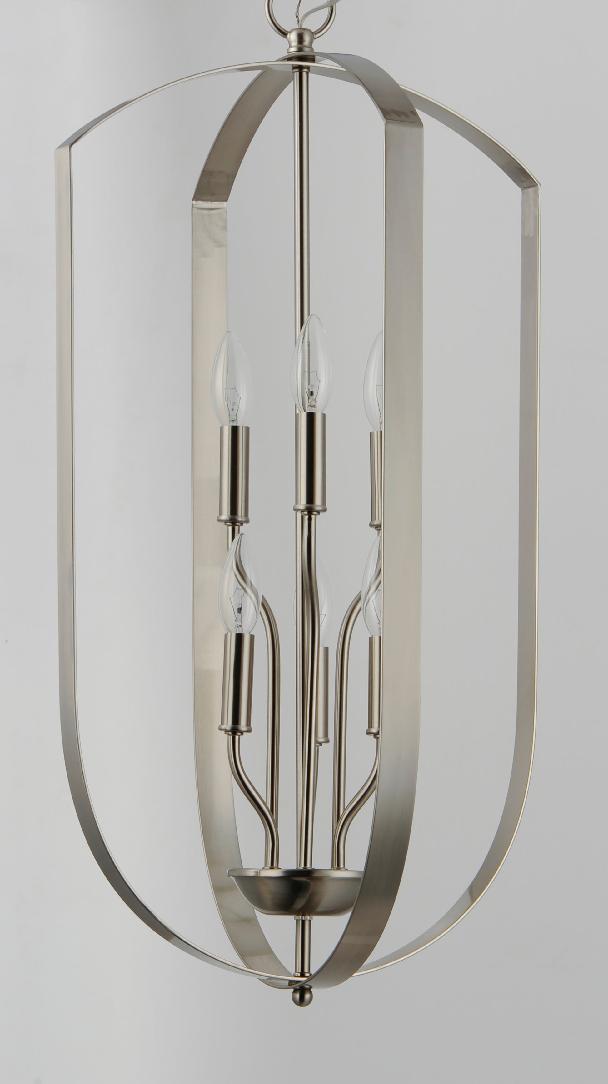 Provident 6-Light Chandelier Satin Nickel by Maxim Lighting