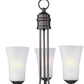 Logan 3-Light Chandelier Oil Rubbed Bronze by Maxim Lighting