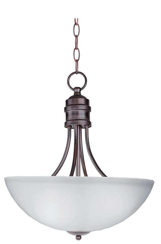 Logan 3-Light Pendant Oil Rubbed Bronze by Maxim Lighting
