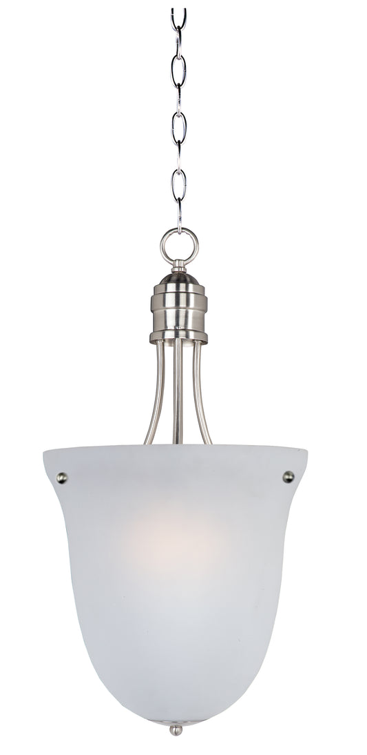 Logan 3-Light Pendant Satin Nickel by Maxim Lighting