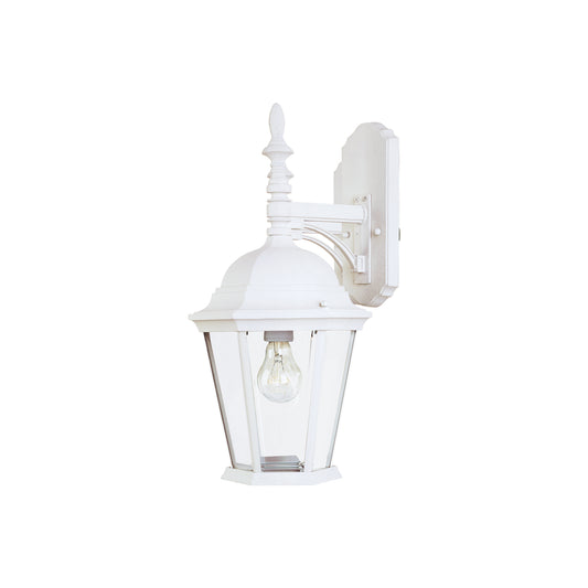 Westlake Cast Outdoor Wall Lantern White by Maxim Lighting