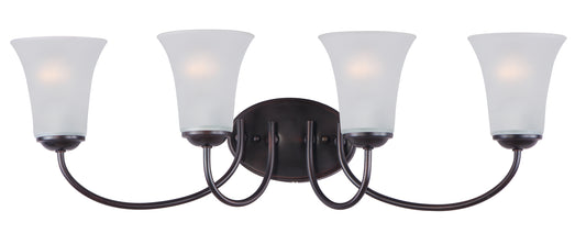 Logan 4-Light Bath Vanity Oil Rubbed Bronze by Maxim Lighting