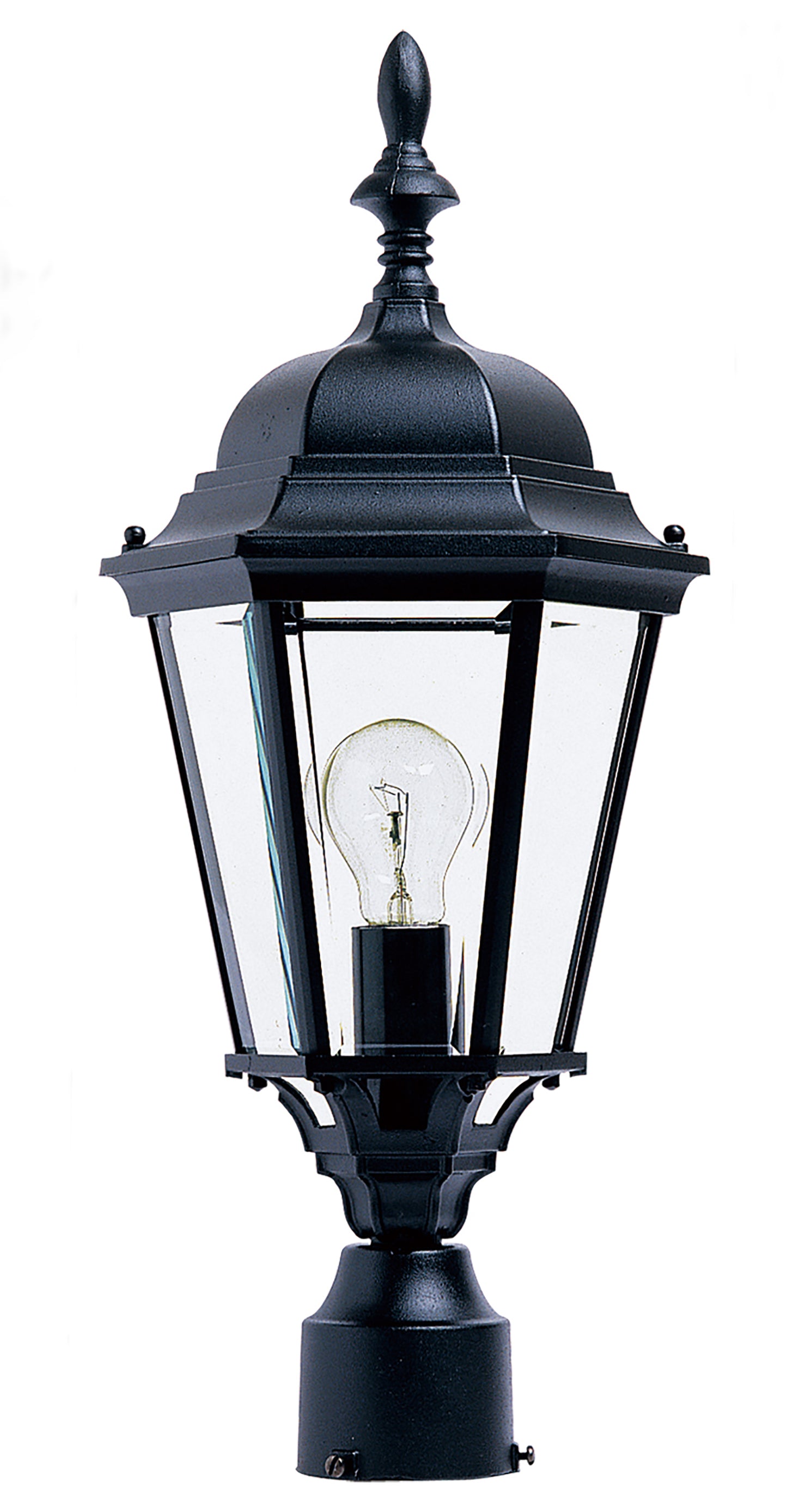 Westlake Cast Outdoor Pole/Post Lantern Black by Maxim Lighting