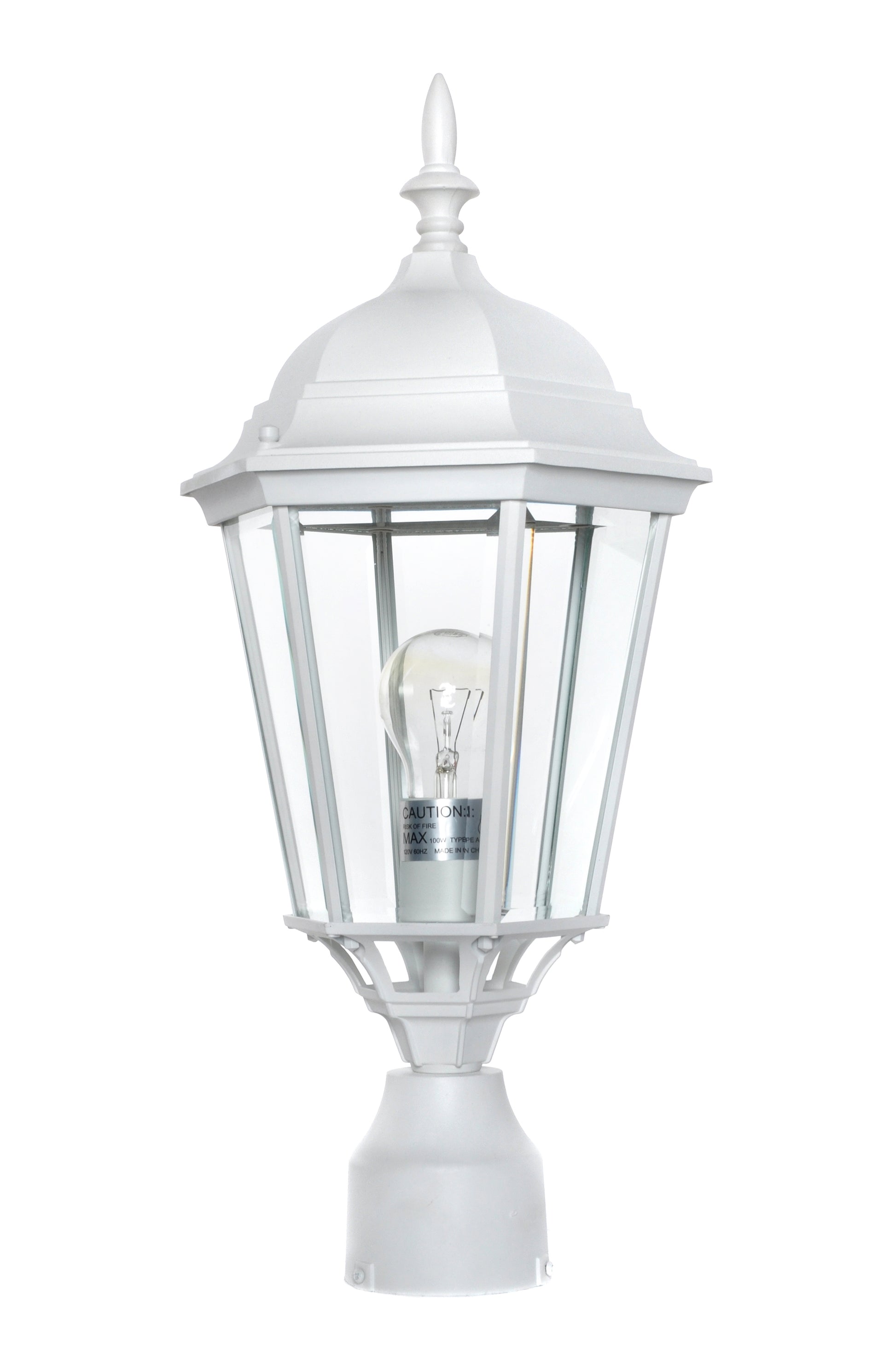 Westlake Cast Outdoor Pole/Post Lantern White by Maxim Lighting
