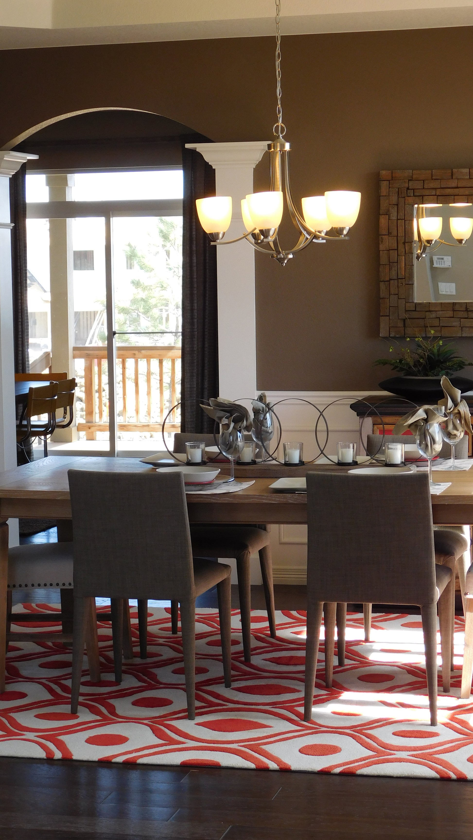 Stefan 5-Light Chandelier Satin Nickel by Maxim Lighting