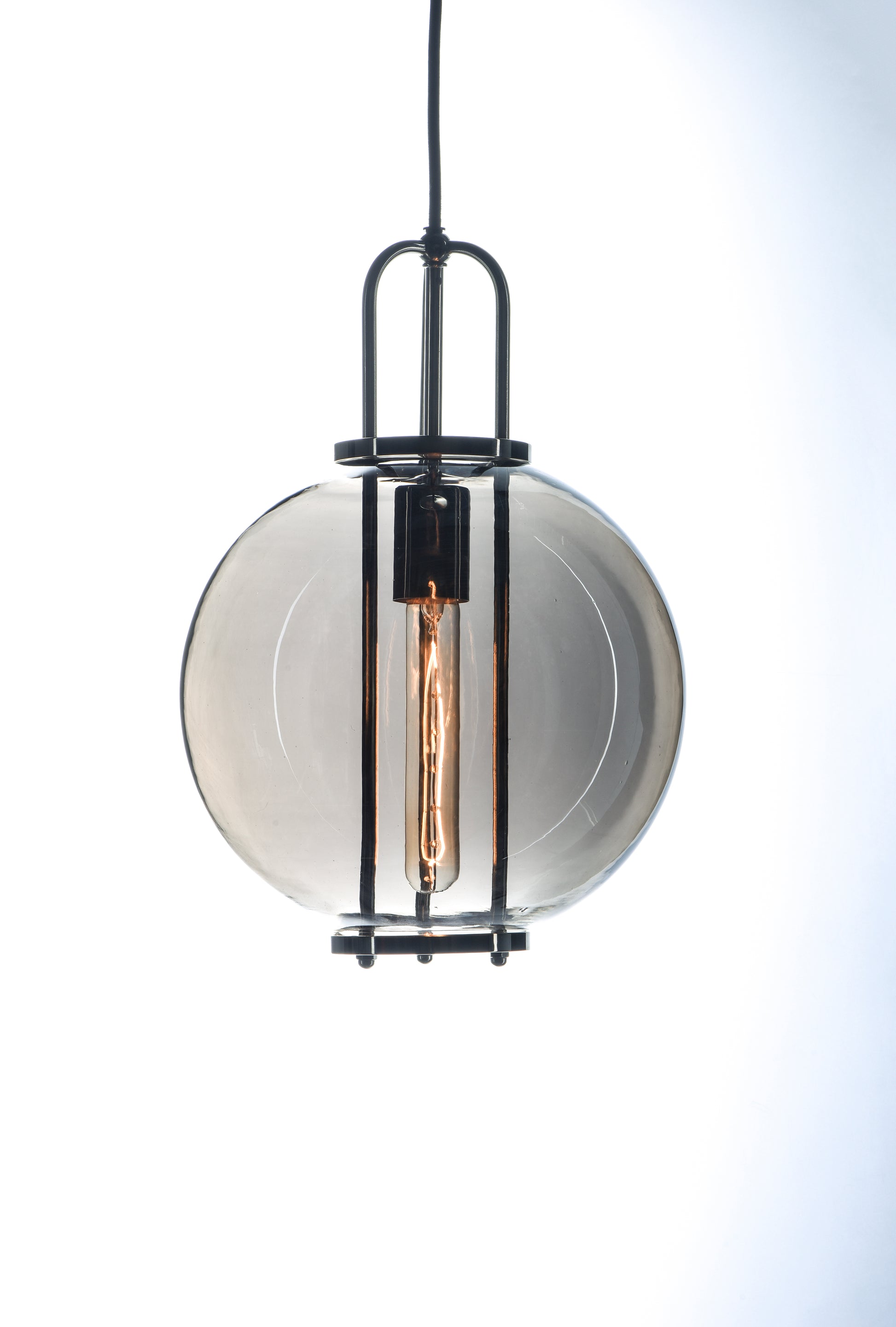 Minaret Pendant Polished Nickel by Maxim Lighting