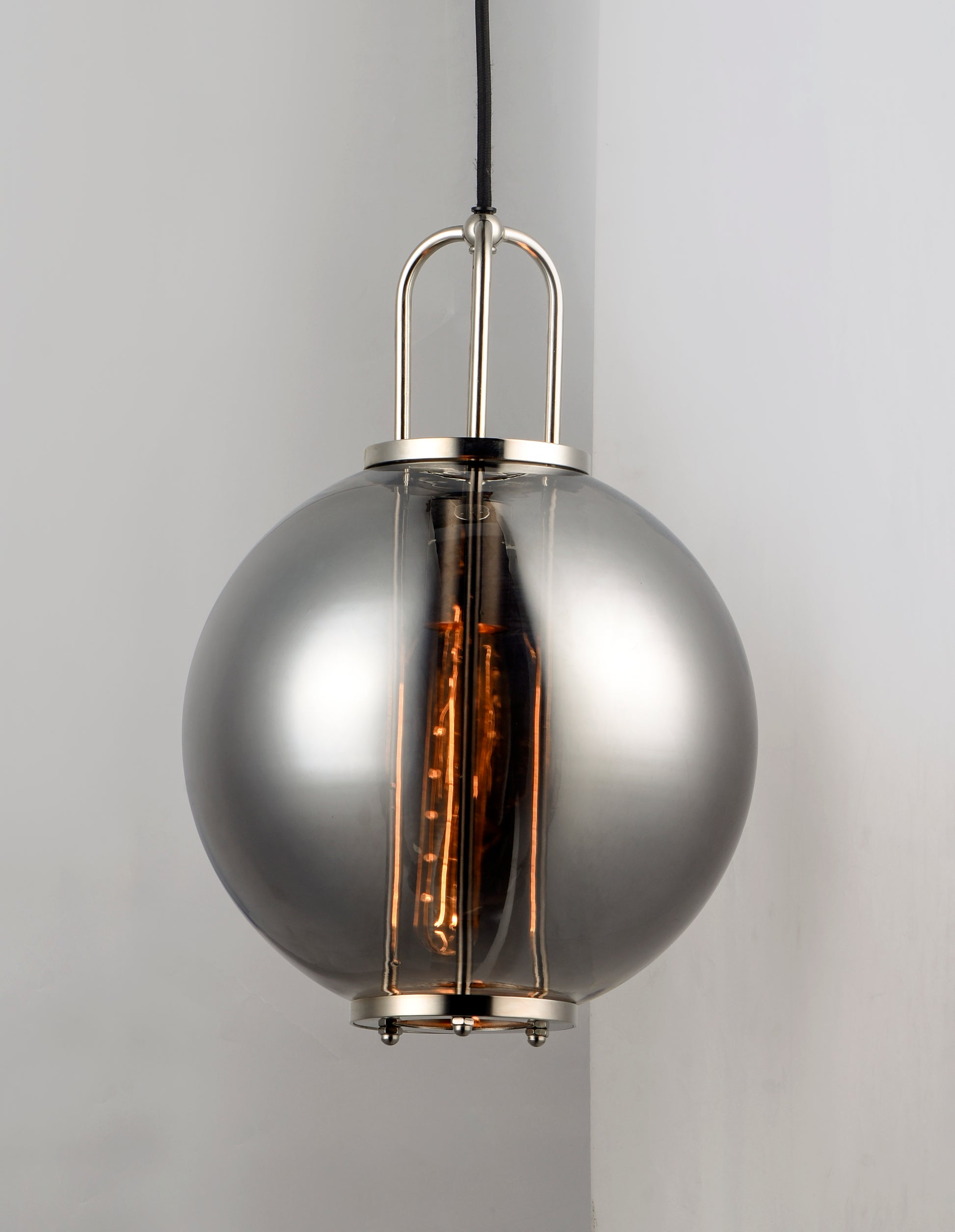 Minaret Pendant Polished Nickel by Maxim Lighting