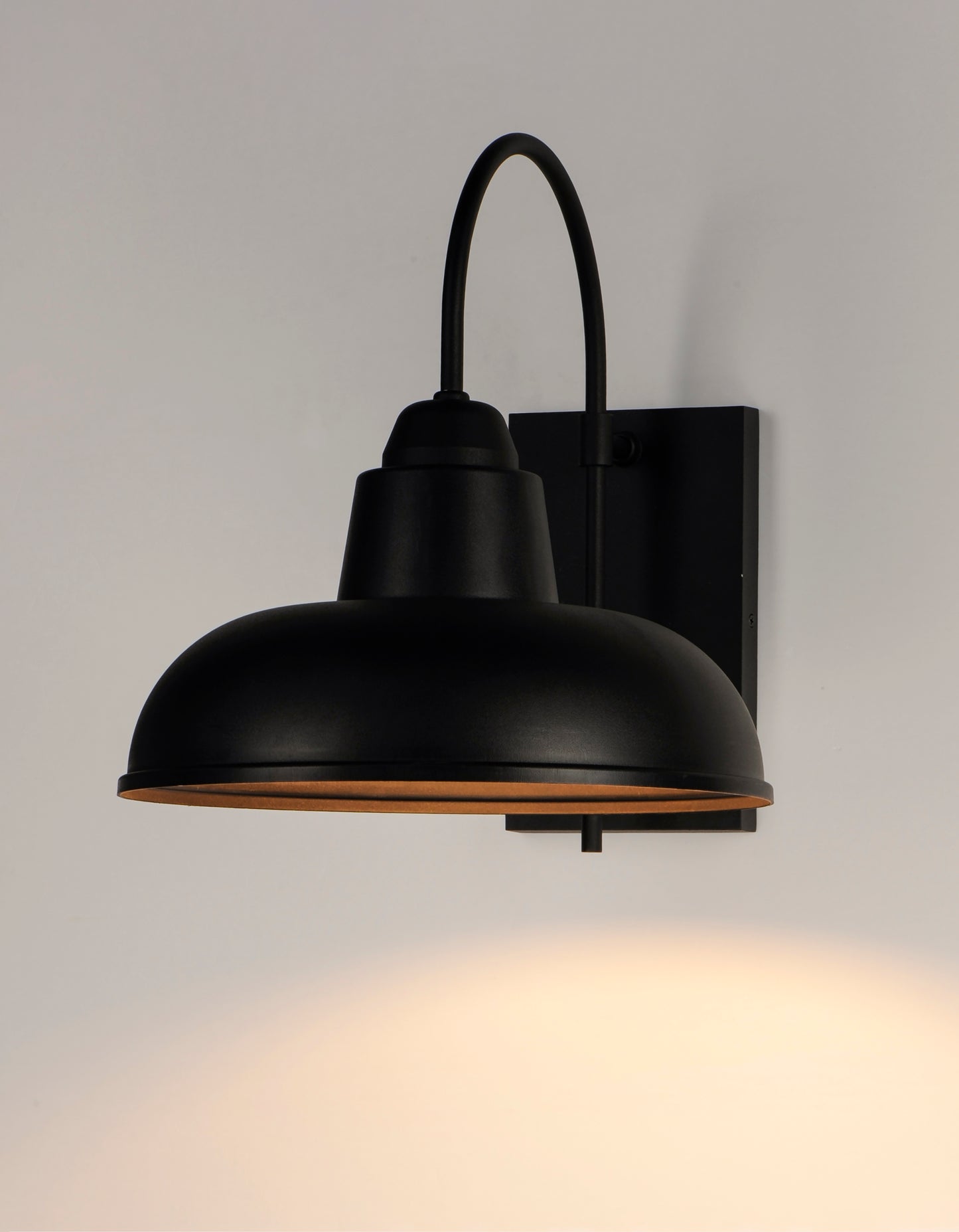Industrial Outdoor Wall Sconce Black by Maxim Lighting