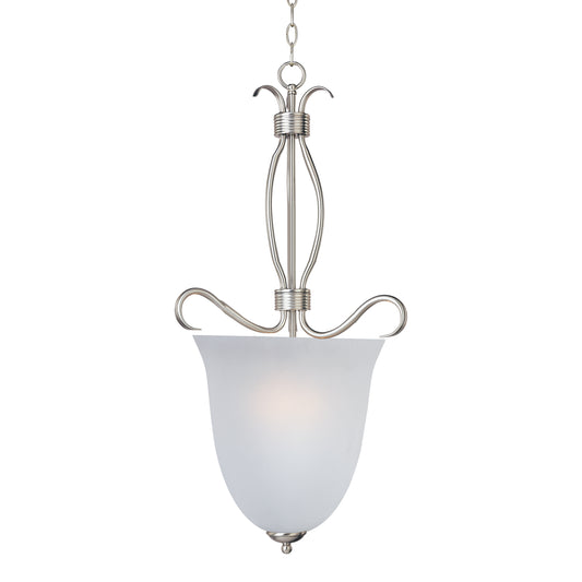 Basix 4-Light Entry Foyer Pendant Satin Nickel by Maxim Lighting