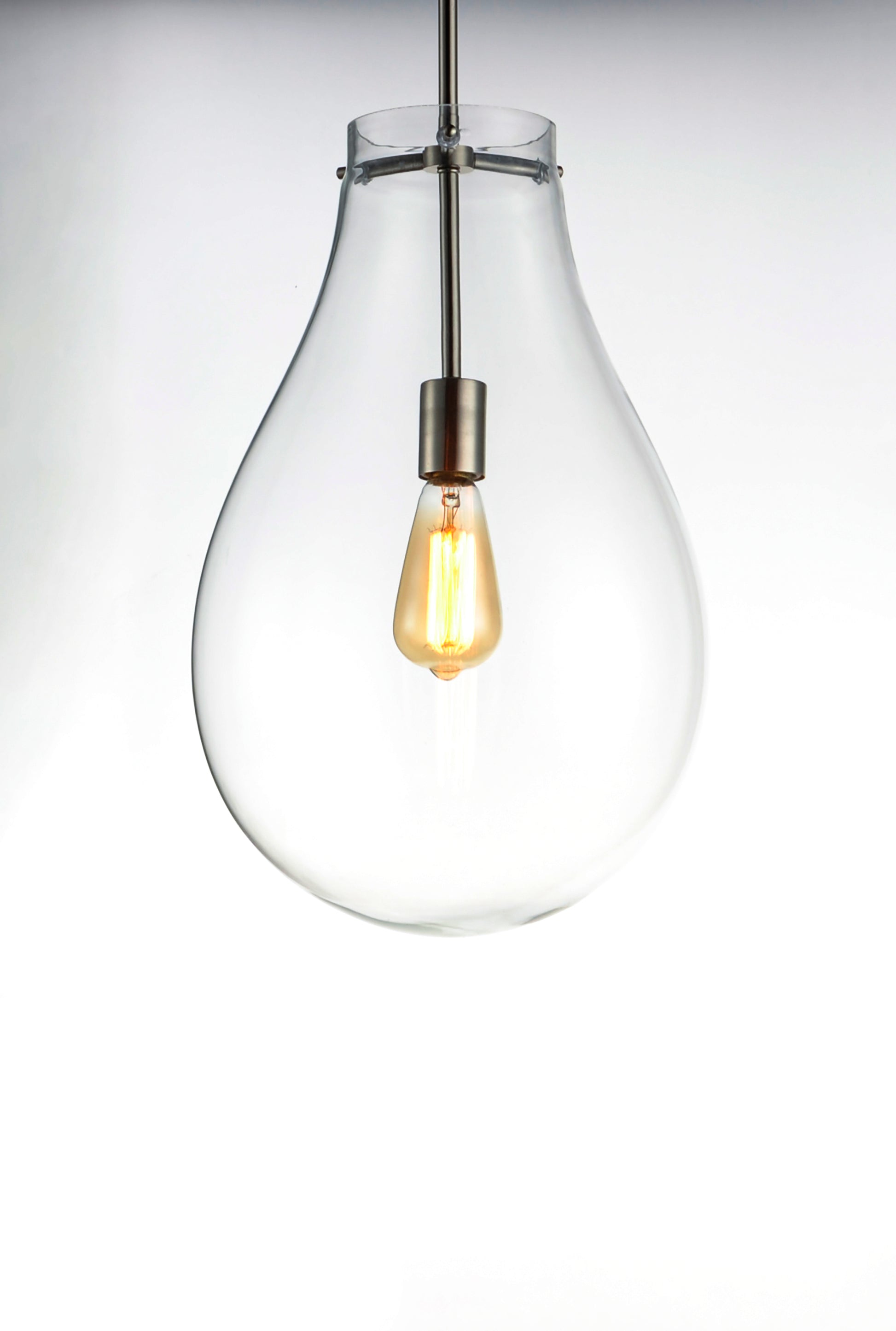 Gourd Pendant Satin Nickel by Maxim Lighting