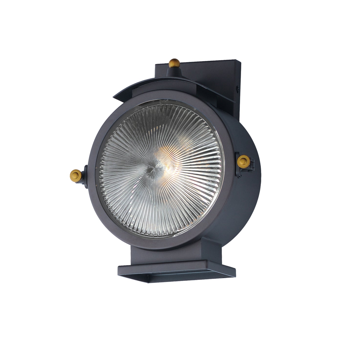 Portside Outdoor Wall Sconce Oil Rubbed Bronze/Antique Brass by Maxim Lighting