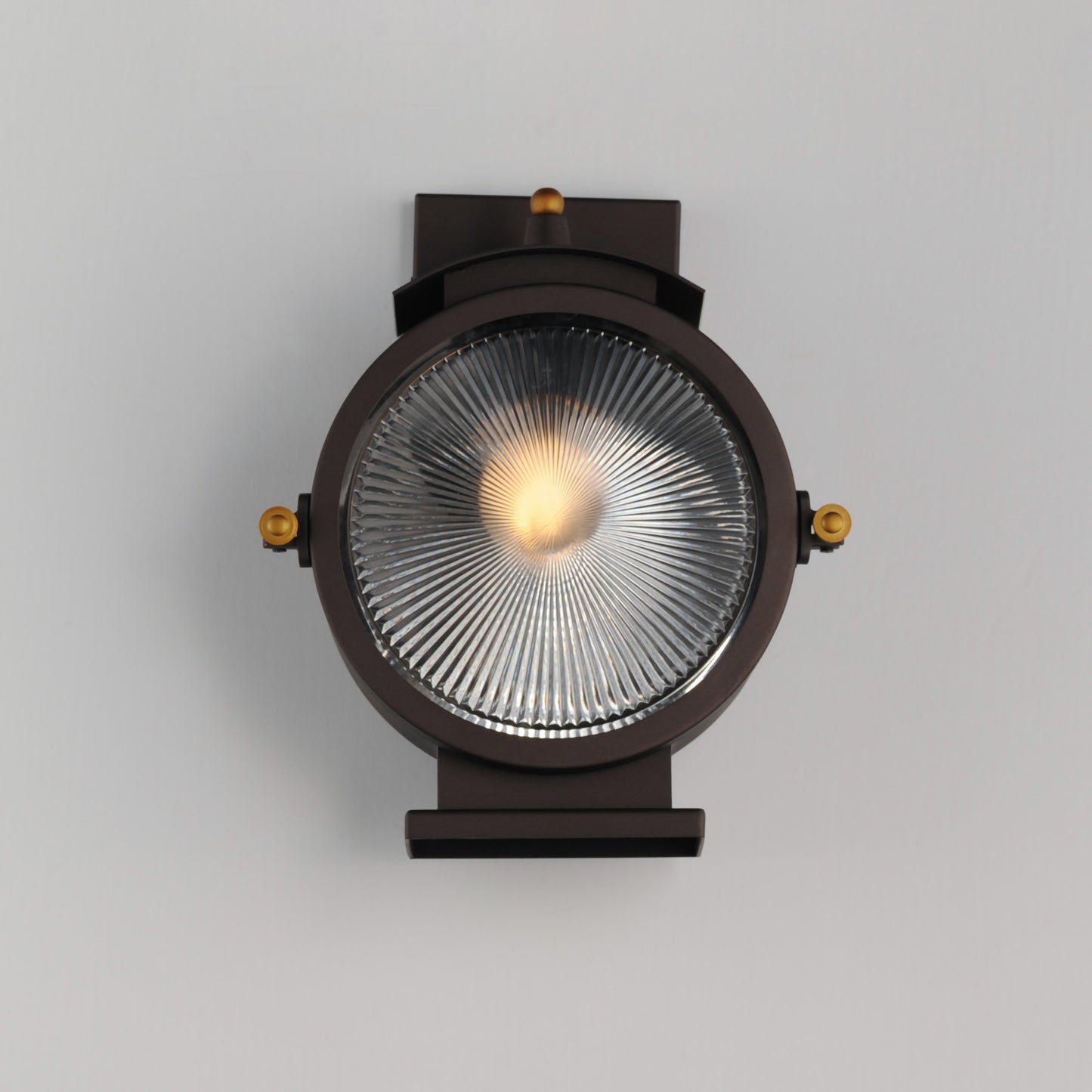 Portside Outdoor Wall Sconce Oil Rubbed Bronze/Antique Brass by Maxim Lighting