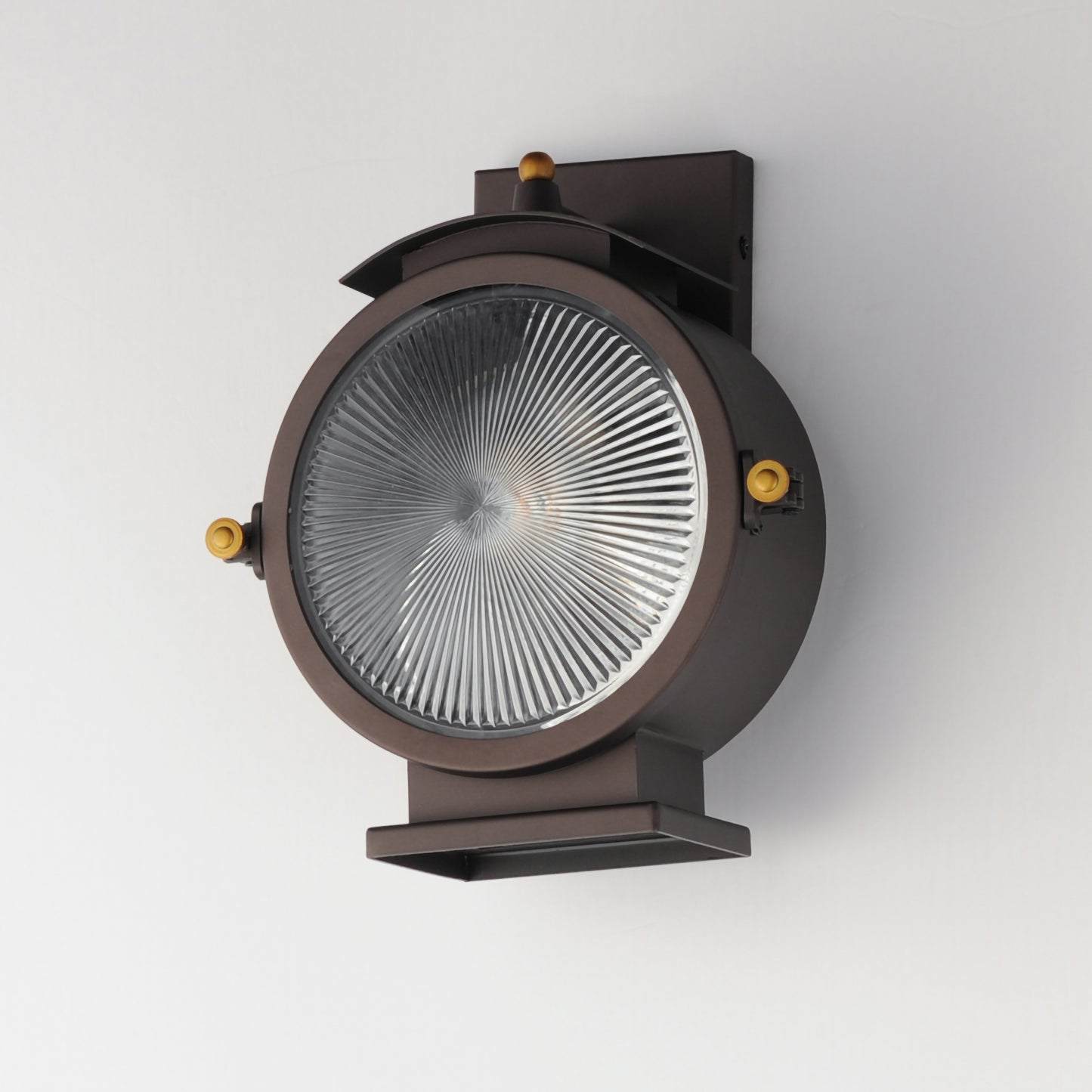 Portside Outdoor Wall Sconce Oil Rubbed Bronze/Antique Brass by Maxim Lighting