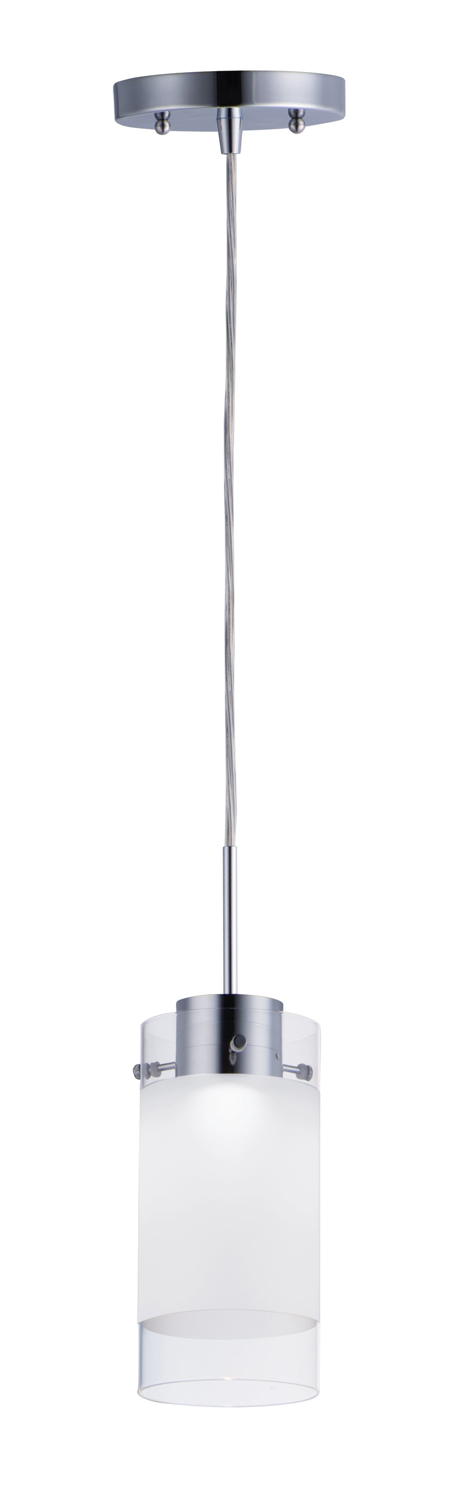 Scope Small LED Pendant Polished Chrome by Maxim Lighting