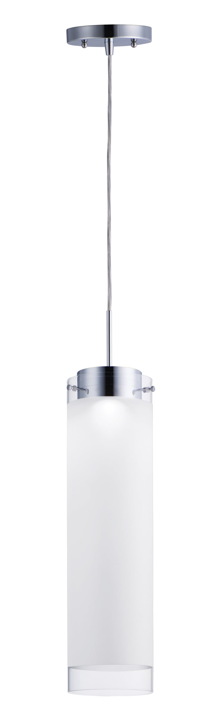 Scope Large LED Pendant Polished Chrome by Maxim Lighting