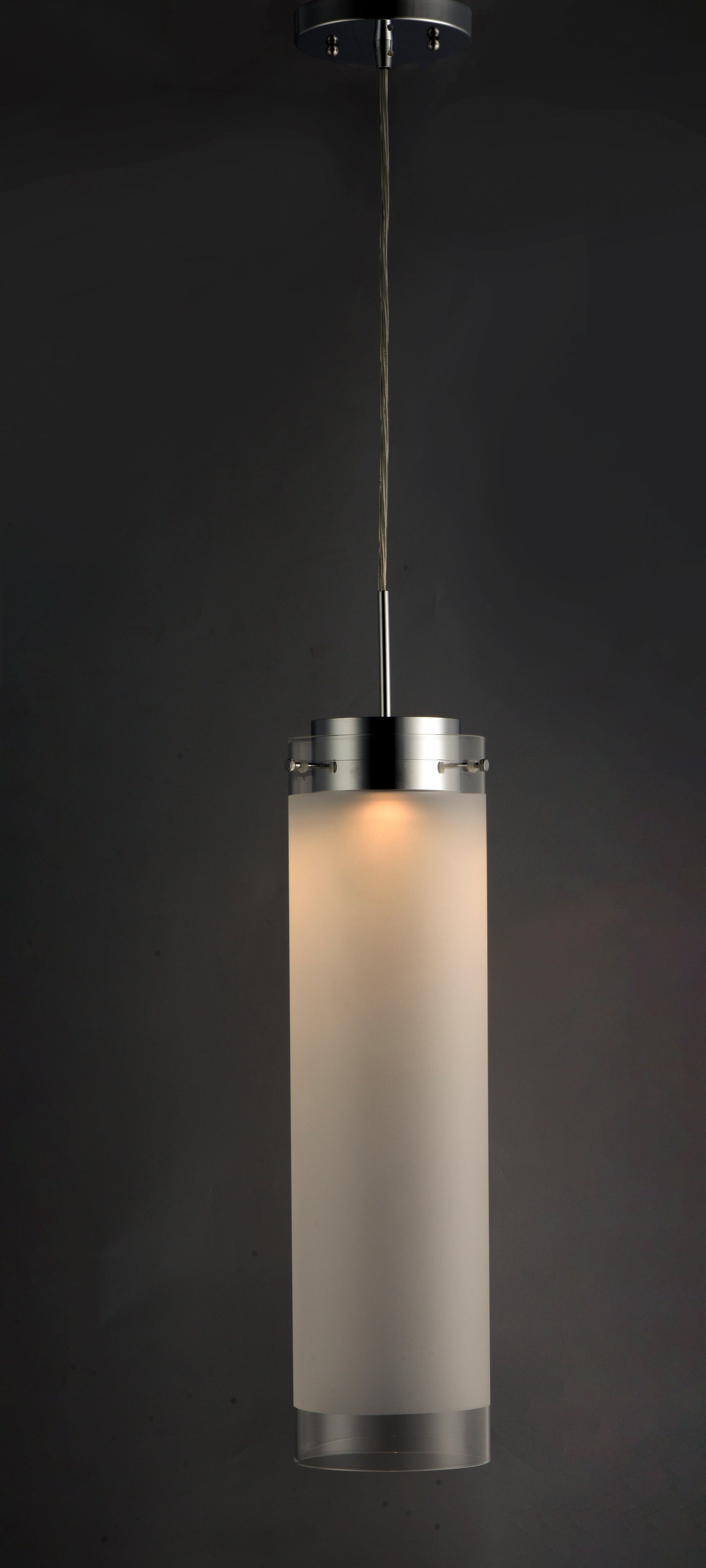 Scope Large LED Pendant Polished Chrome by Maxim Lighting