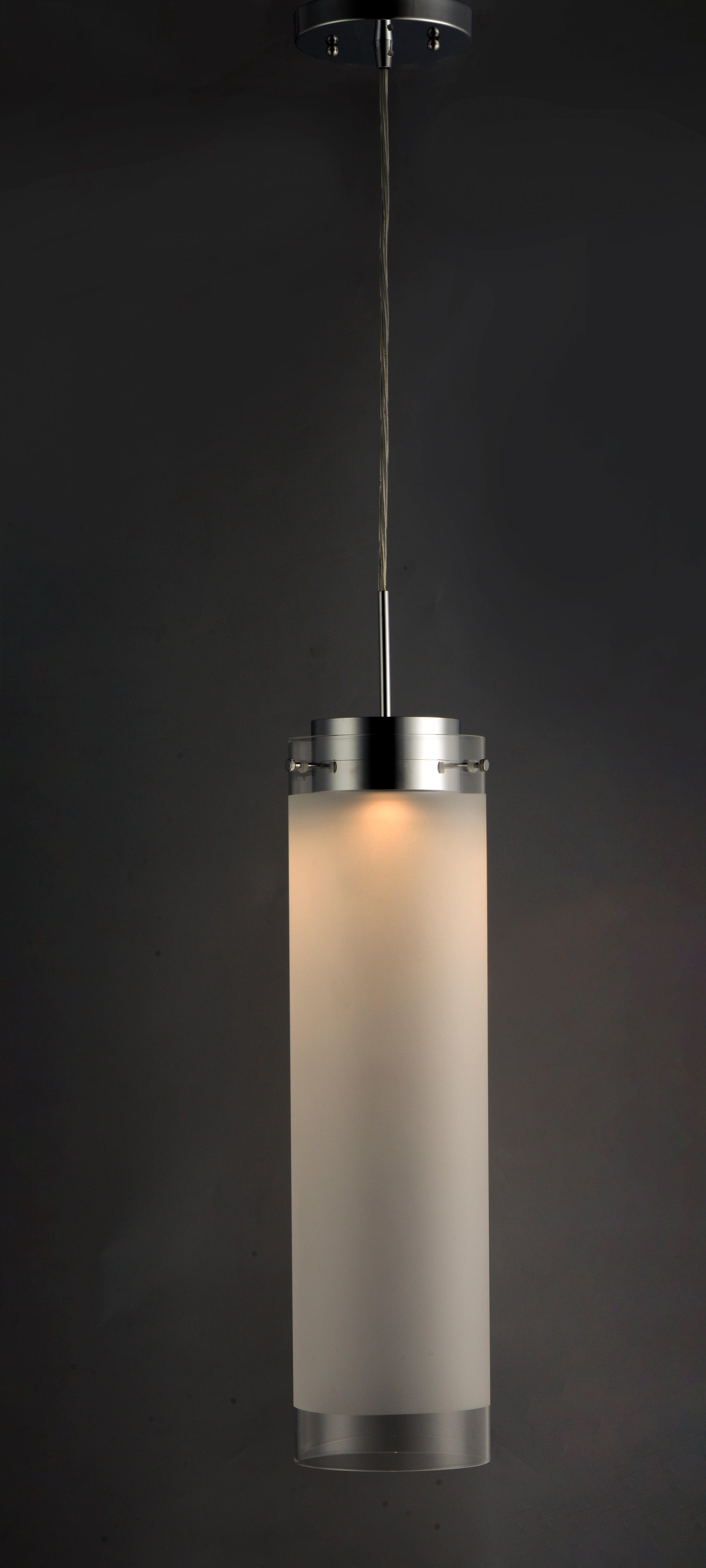 Scope Large LED Pendant Polished Chrome by Maxim Lighting